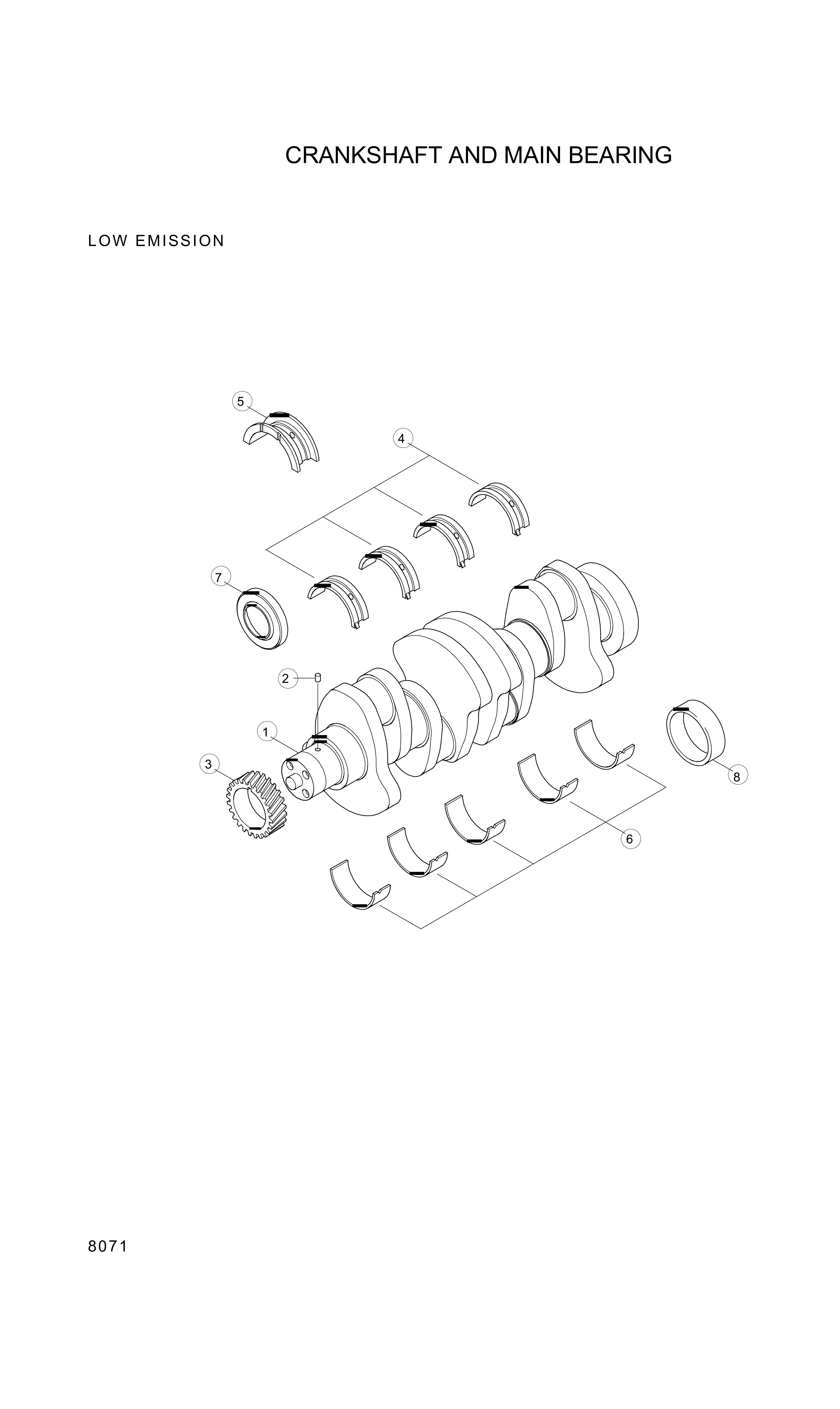 drawing for Hyundai Construction Equipment YUBP-06279 - BEARING-THRUST (figure 4)