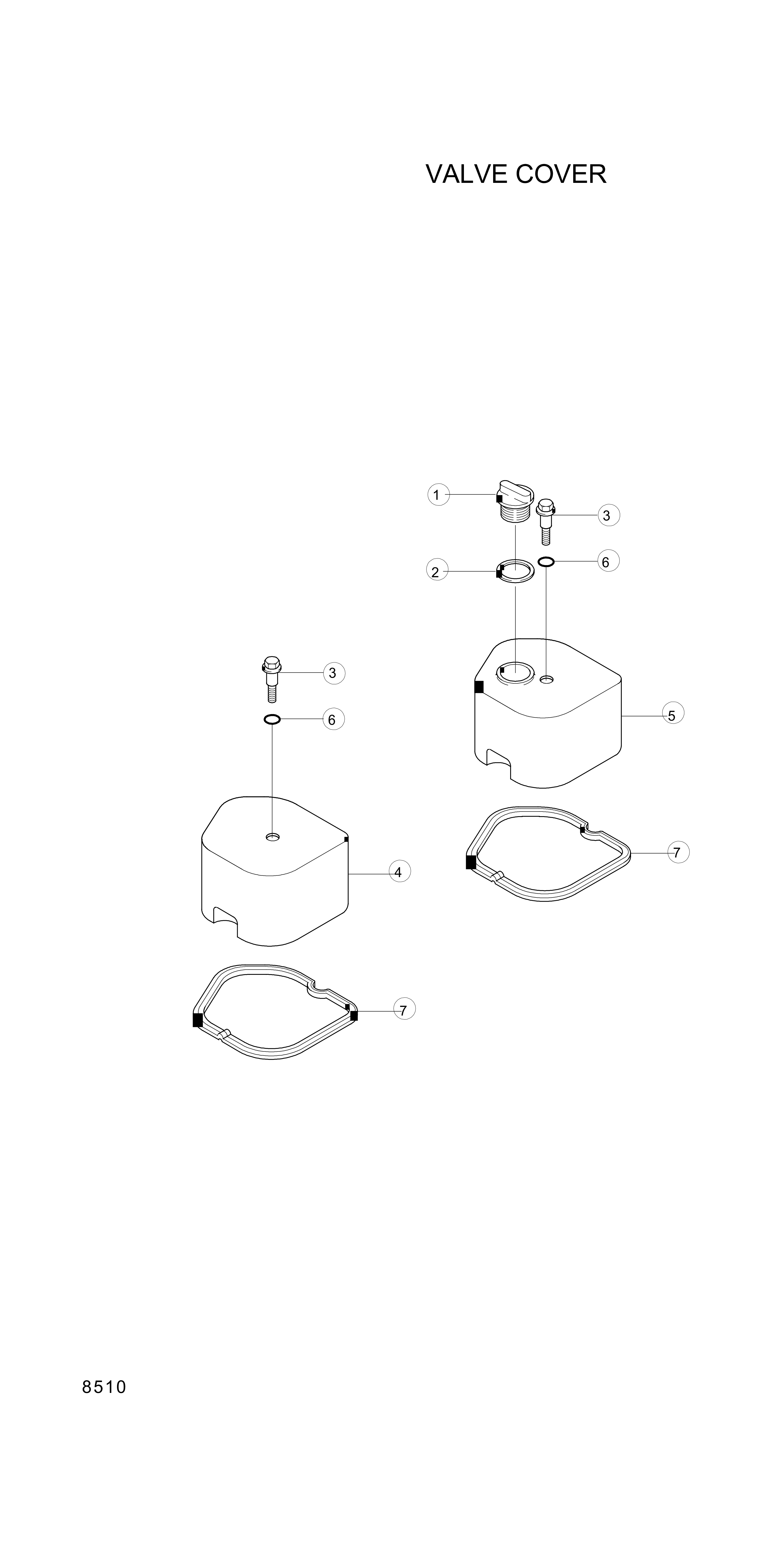 drawing for Hyundai Construction Equipment YUBP-07092 - GASKET (figure 5)