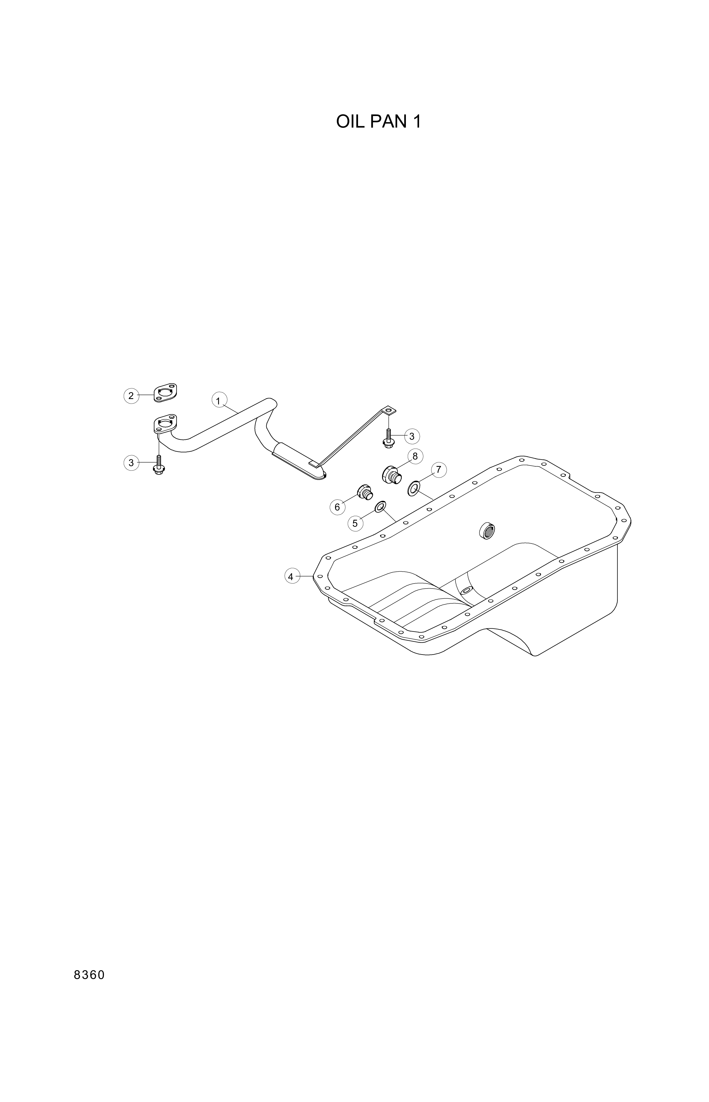 drawing for Hyundai Construction Equipment YUBP-07168 - CONNECTOR (figure 2)