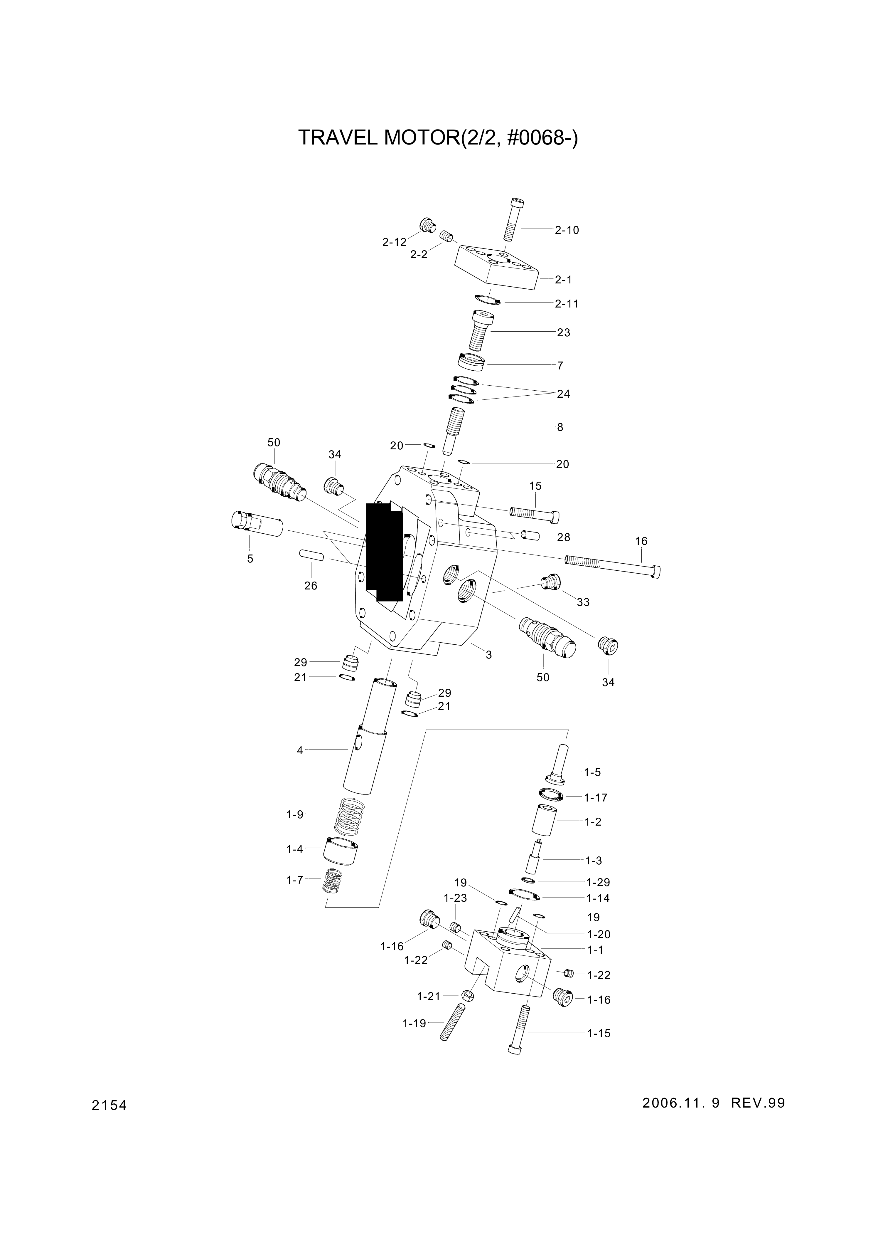 drawing for Hyundai Construction Equipment R909152427 - PIN-THREADED (figure 5)