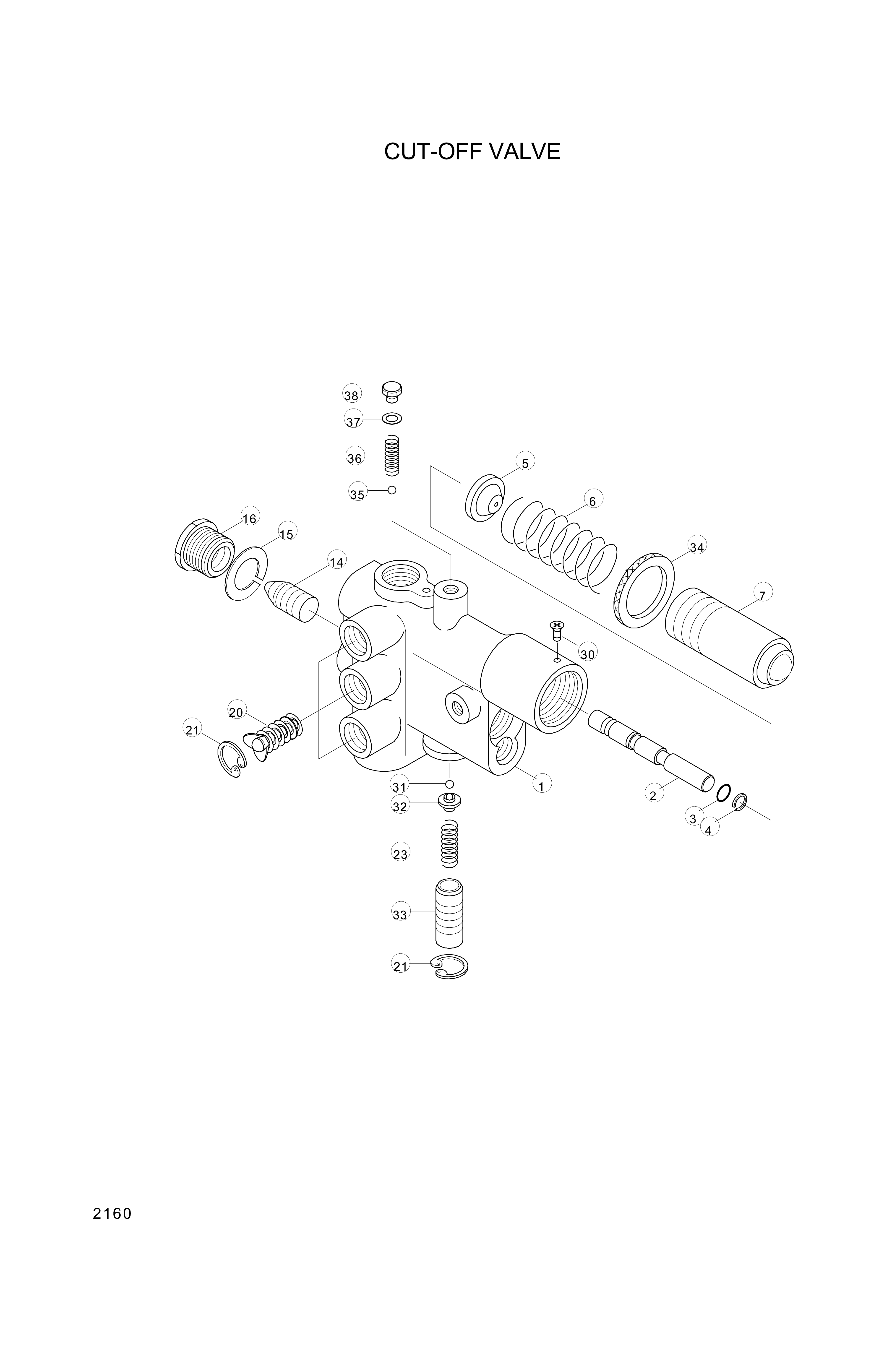 drawing for Hyundai Construction Equipment ZGBF-00007 - BALL