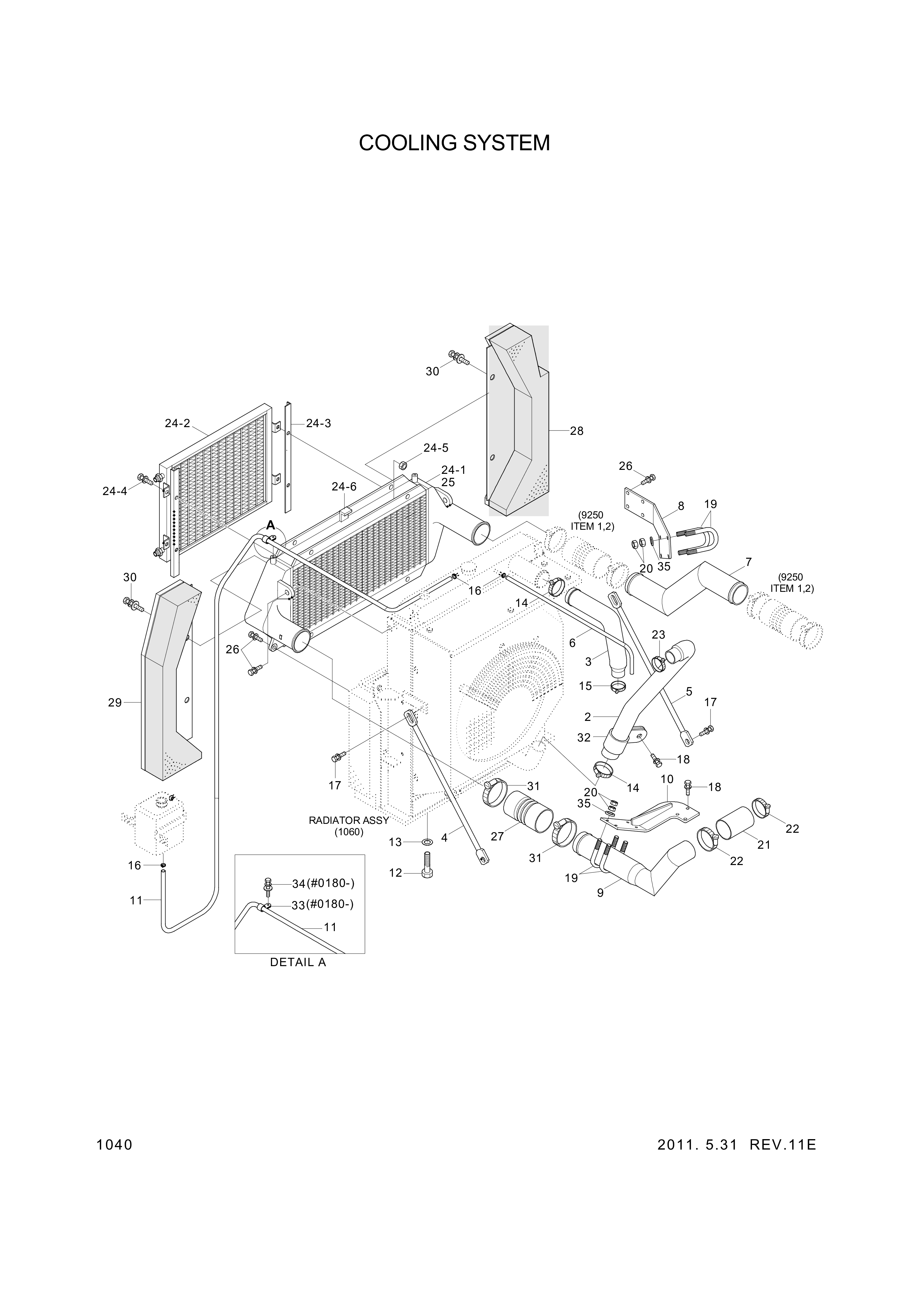 drawing for Hyundai Construction Equipment S572-720006 - CLAMP-WIRE (figure 4)