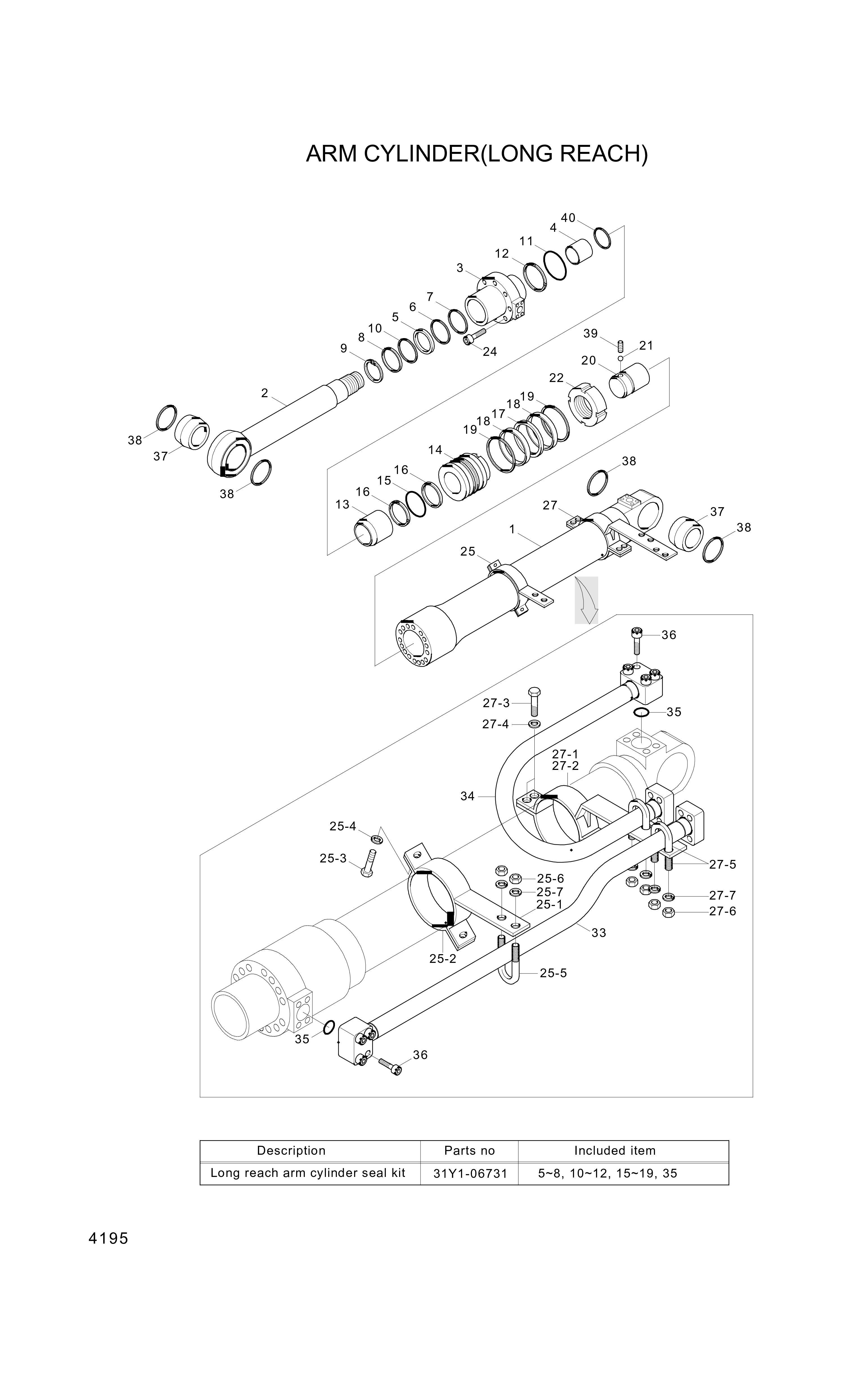 drawing for Hyundai Construction Equipment 31YC-32090 - CLAMP-BAND (figure 3)