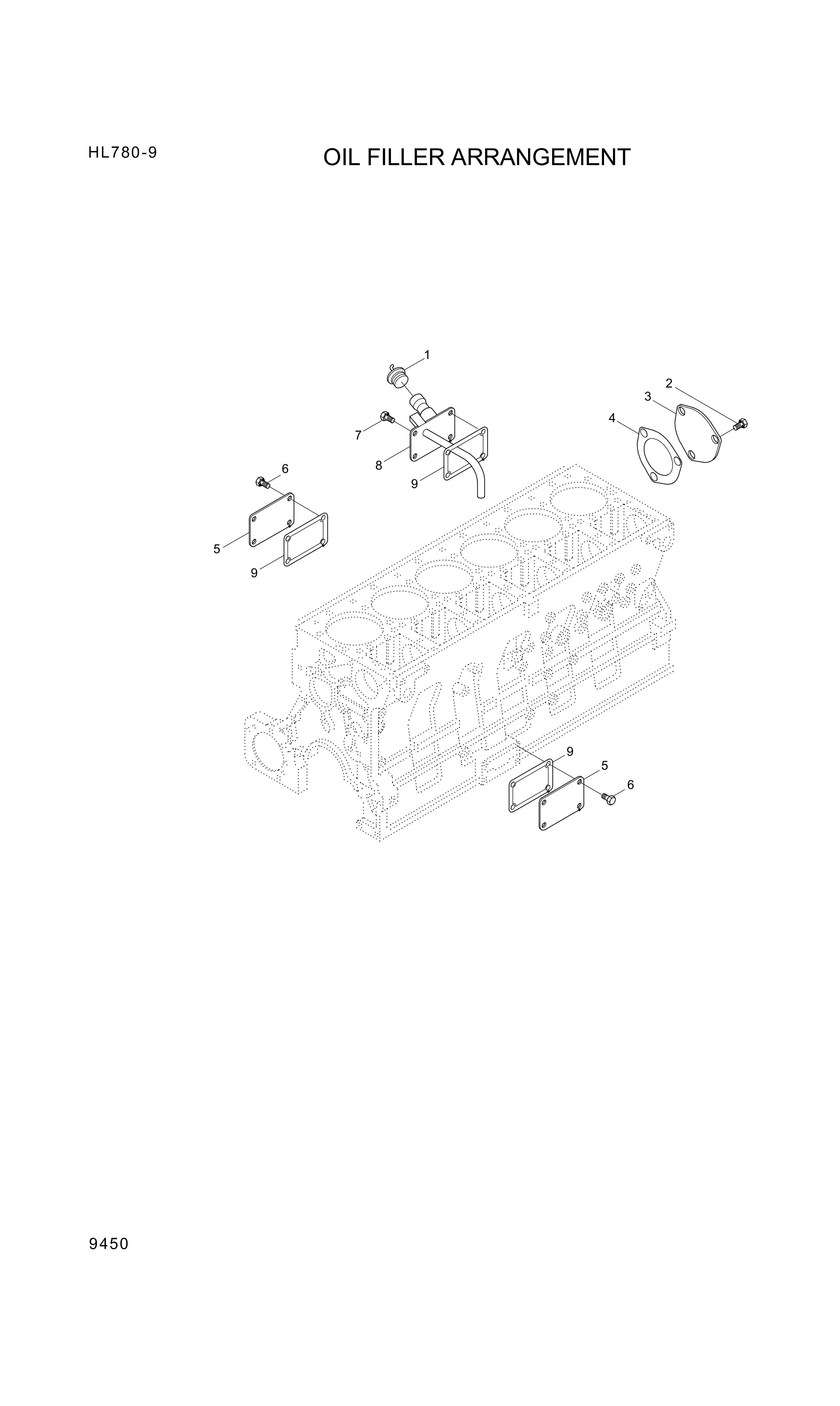 drawing for Hyundai Construction Equipment YUBP-06487 - COVER-HOLE (figure 3)