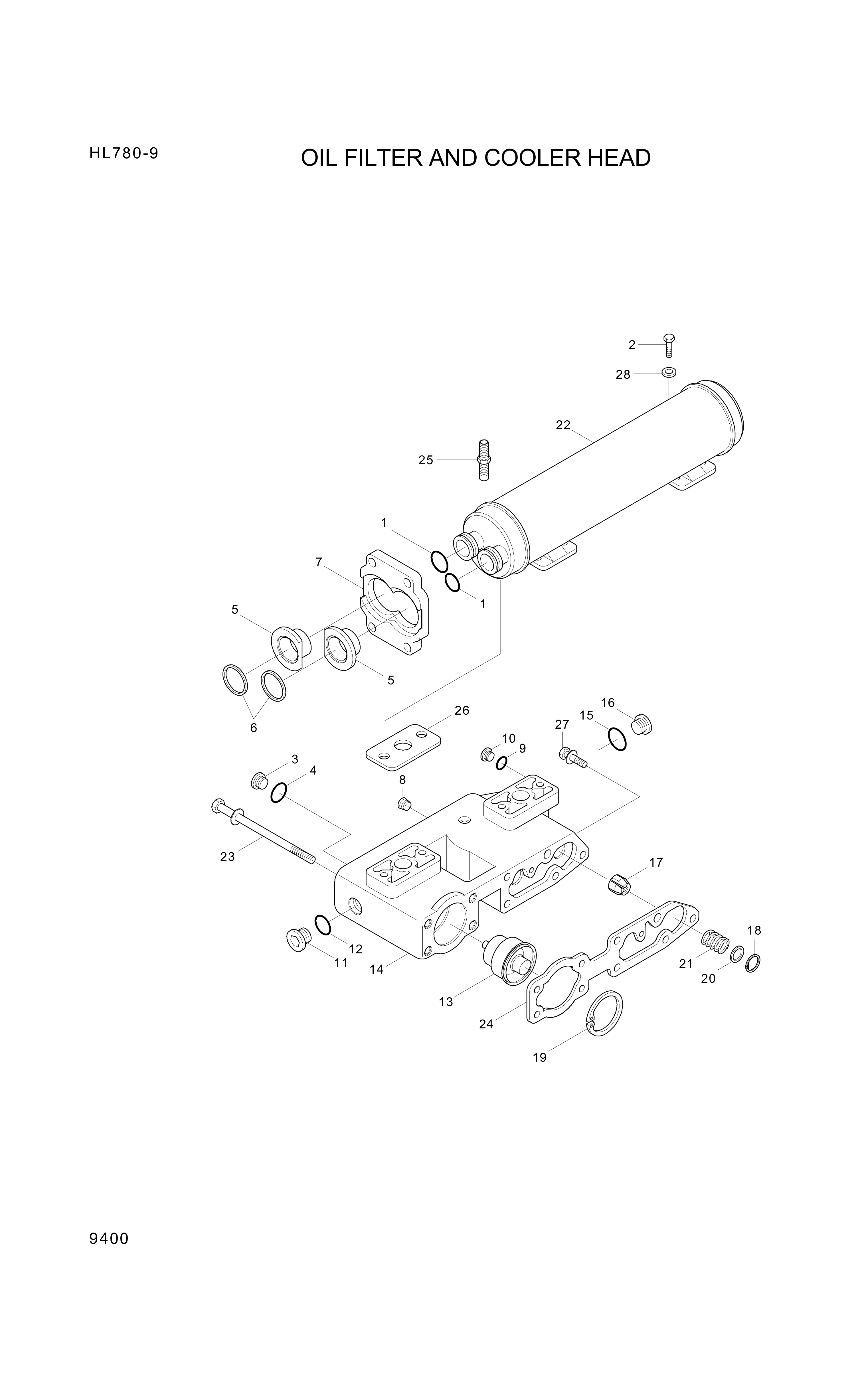 drawing for Hyundai Construction Equipment YUBP-04989 - PLUG-THREAD (figure 5)