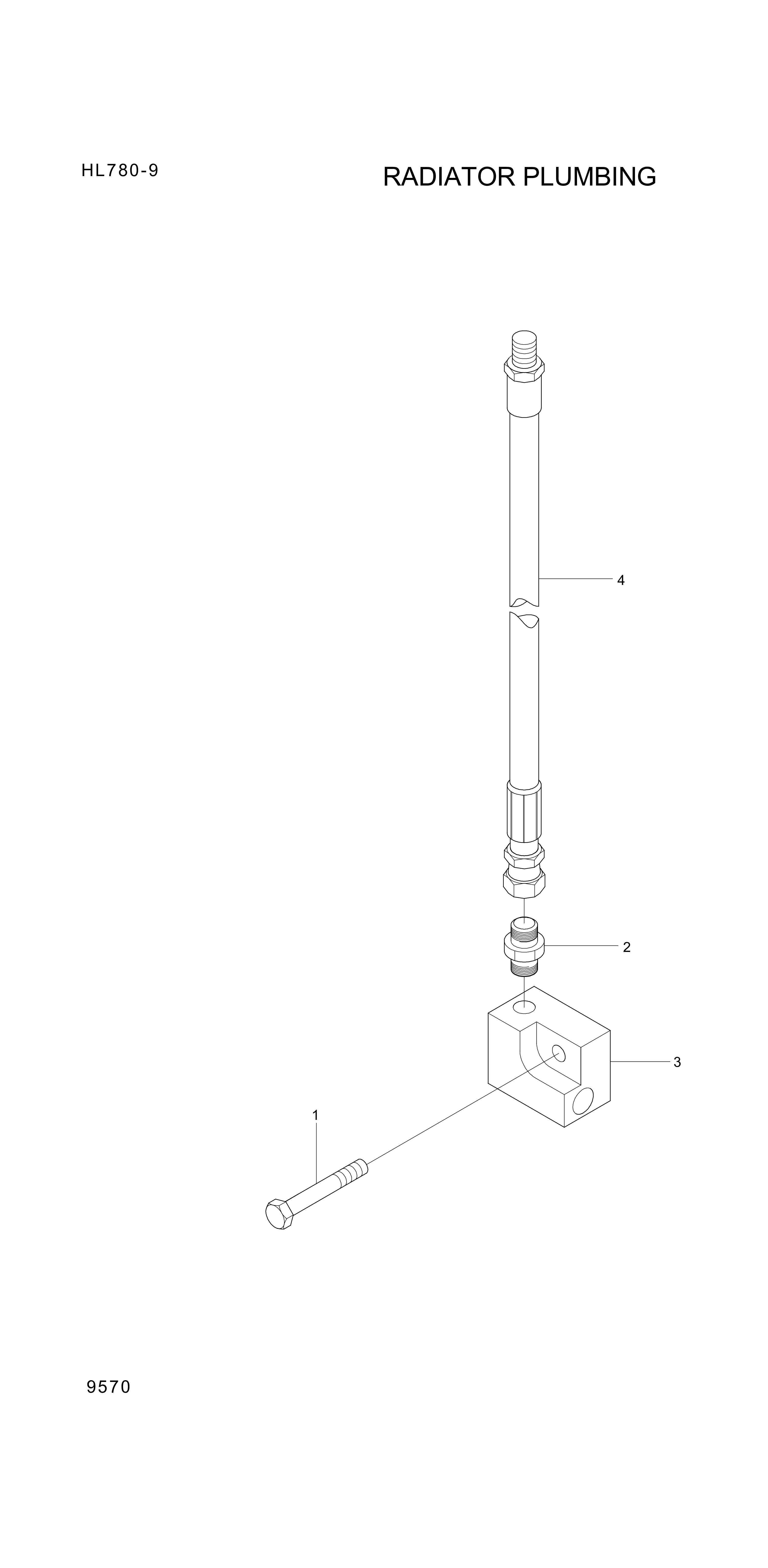 drawing for Hyundai Construction Equipment YUBP-06489 - SCREW (figure 3)
