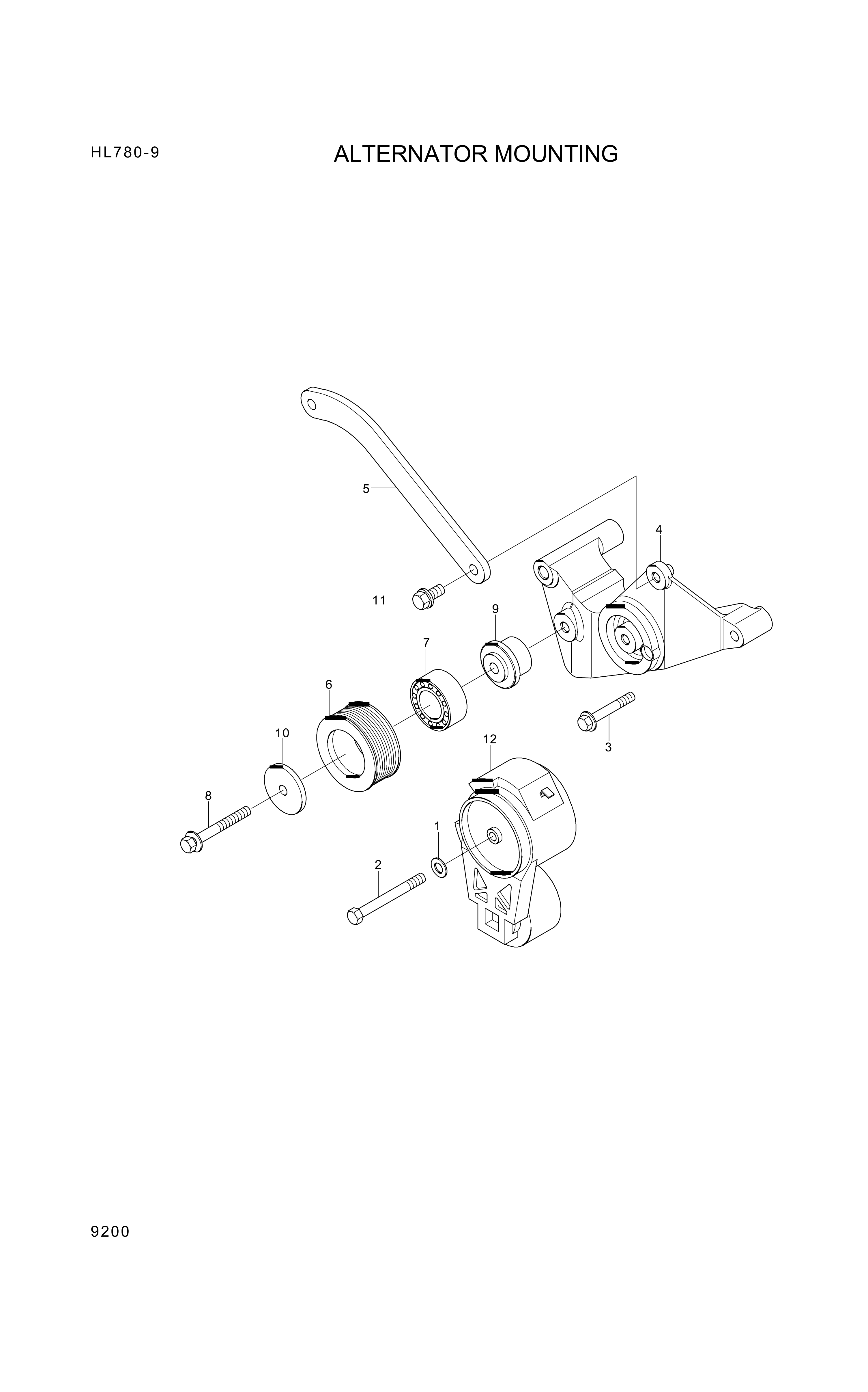 drawing for Hyundai Construction Equipment YUBP-06489 - SCREW (figure 4)