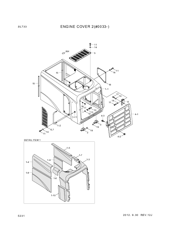 drawing for Hyundai Construction Equipment S403-12000B - WASHER-PLAIN (figure 1)