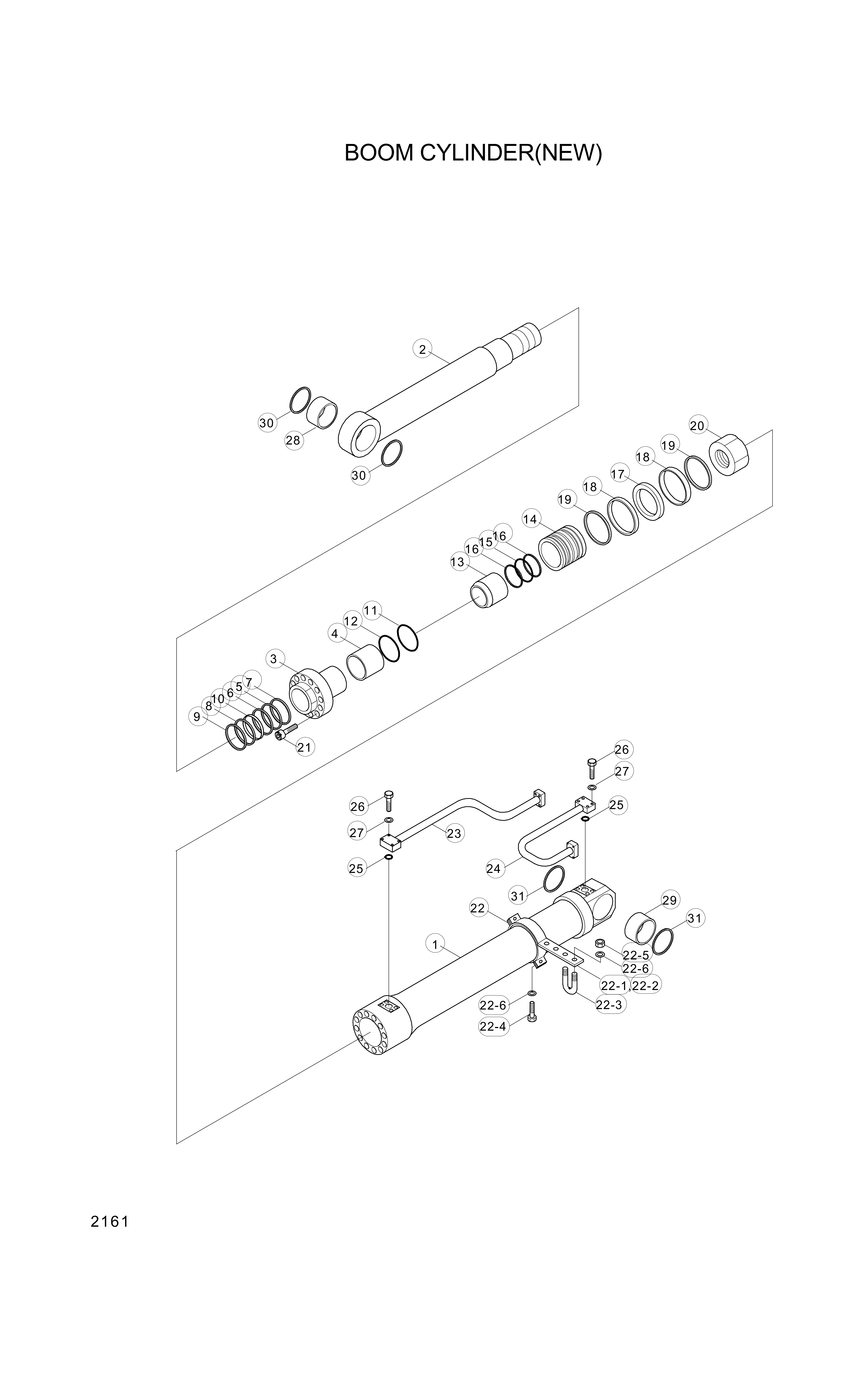 drawing for Hyundai Construction Equipment 000533 - O-RING (figure 5)
