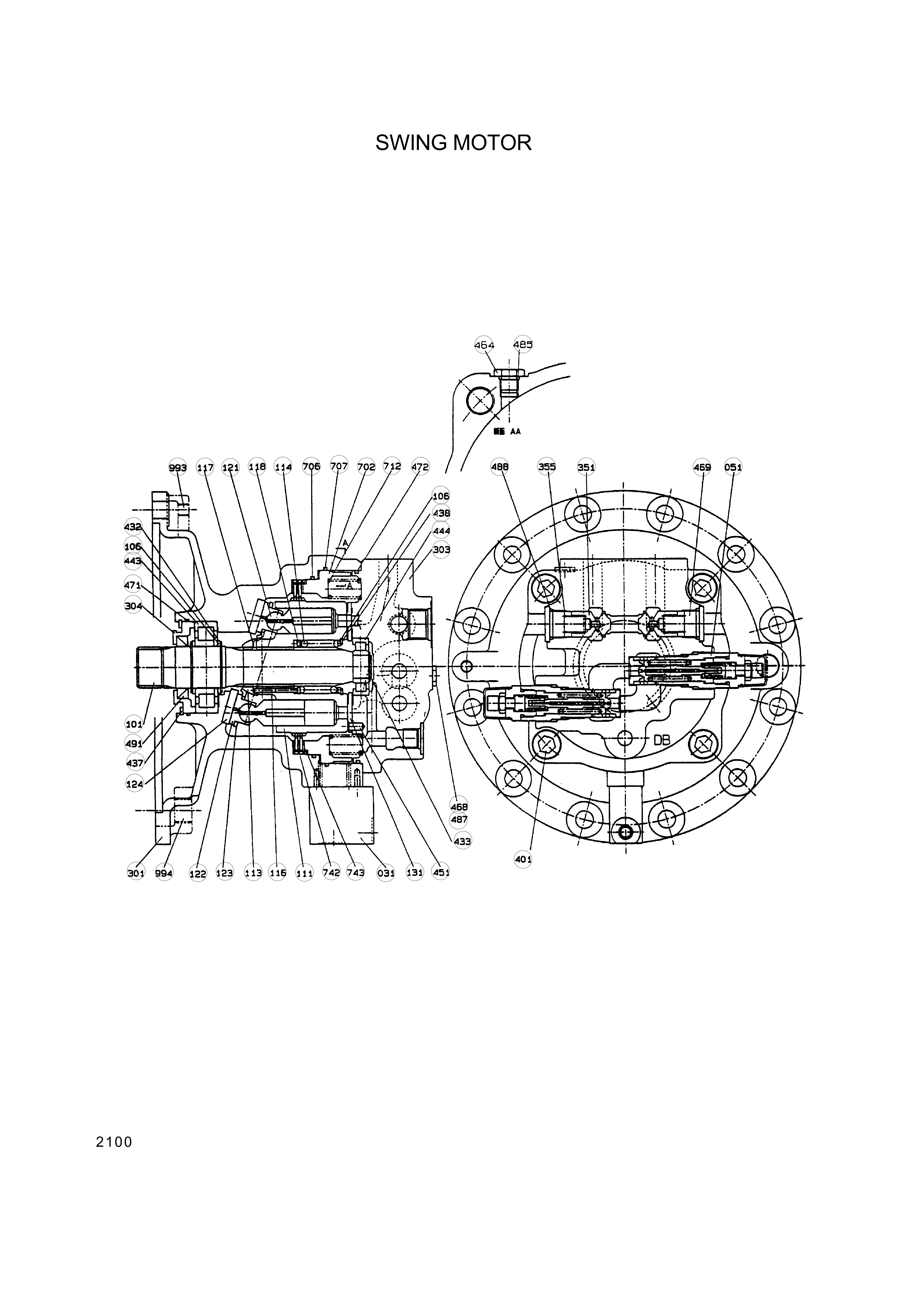 drawing for Hyundai Construction Equipment PROM30 - PLUG