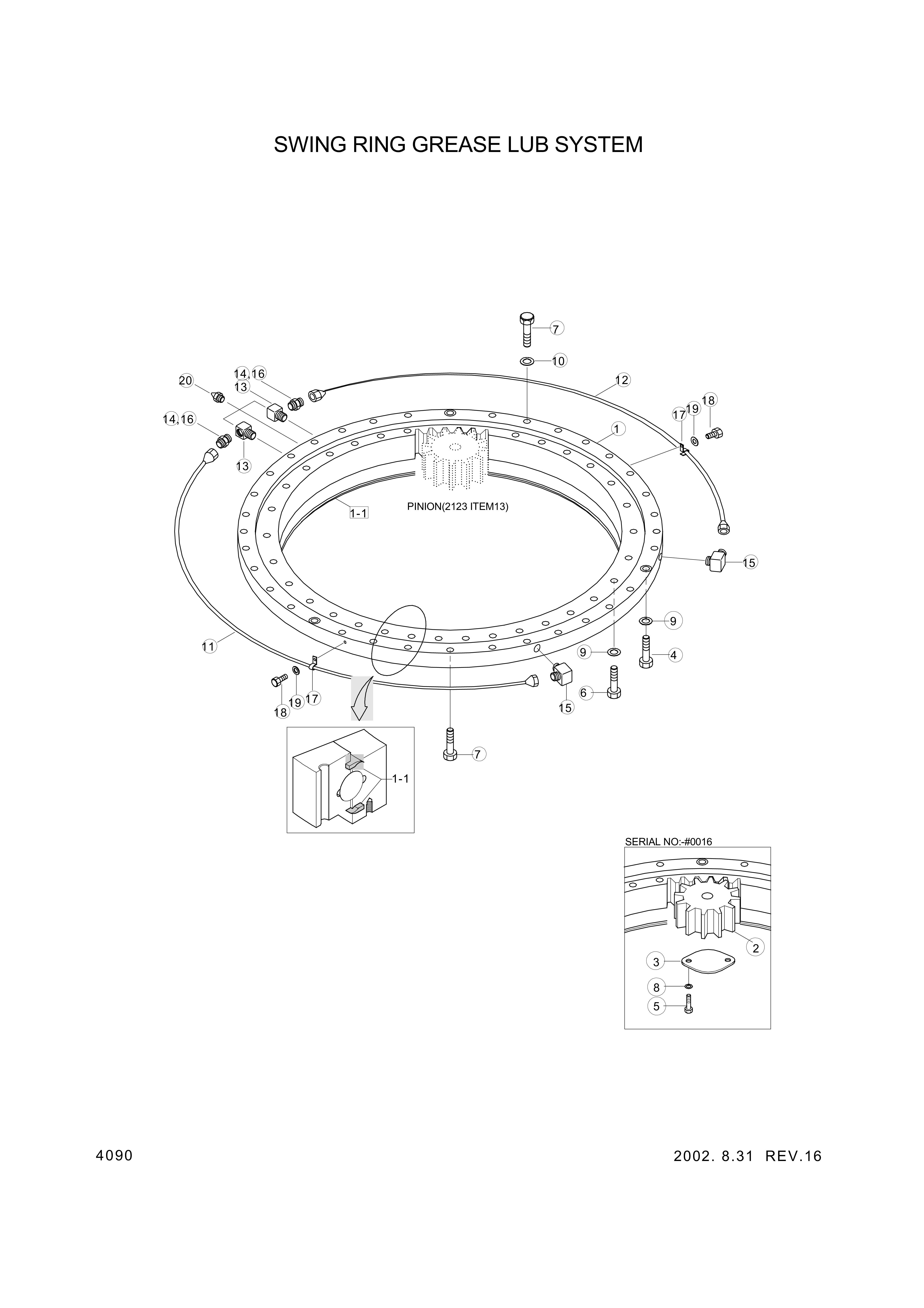 drawing for Hyundai Construction Equipment S441-220004 - WASHER-HARDEN (figure 2)