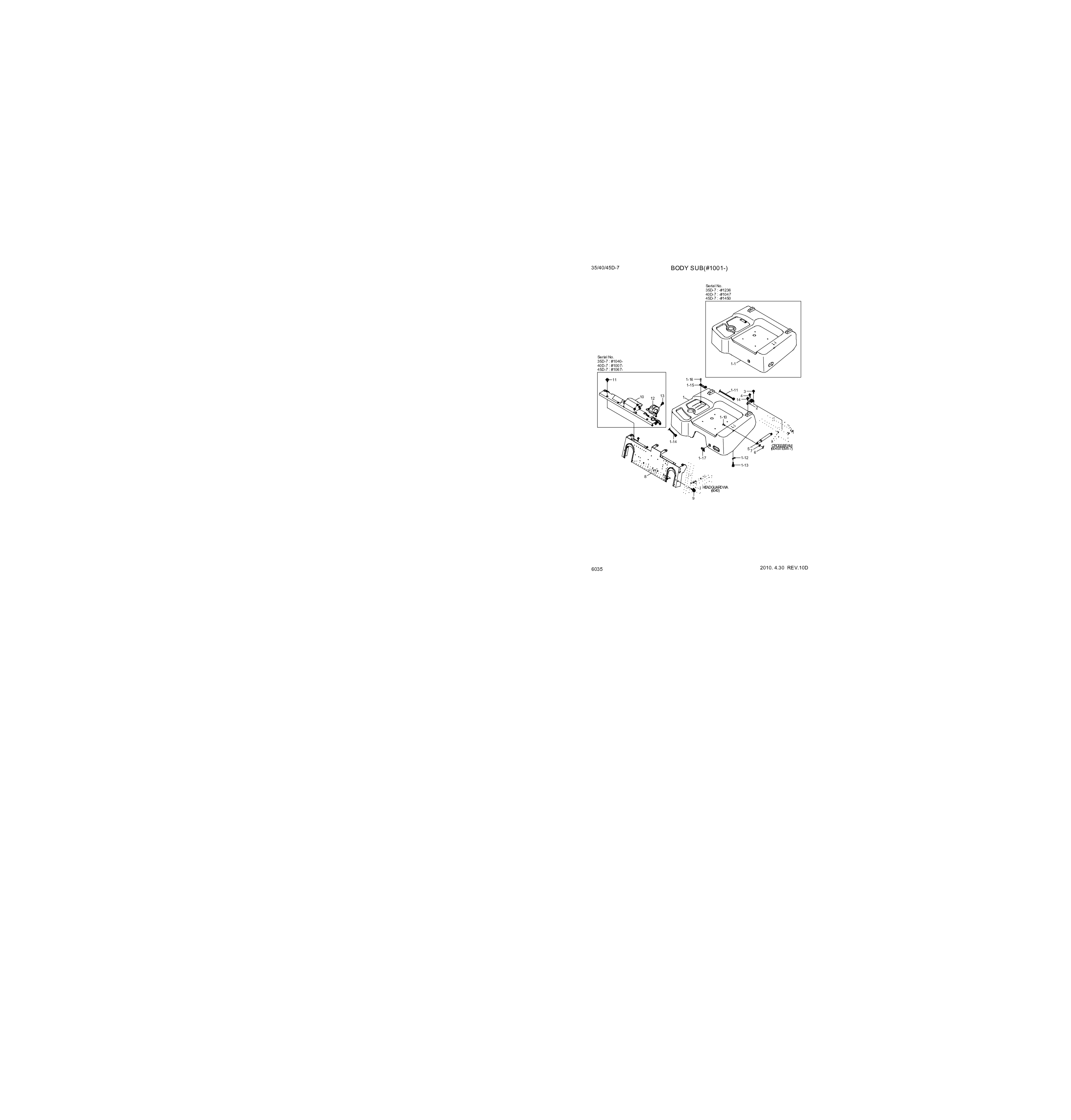 drawing for Hyundai Construction Equipment S141-060306 - BOLT-FLAT (figure 1)