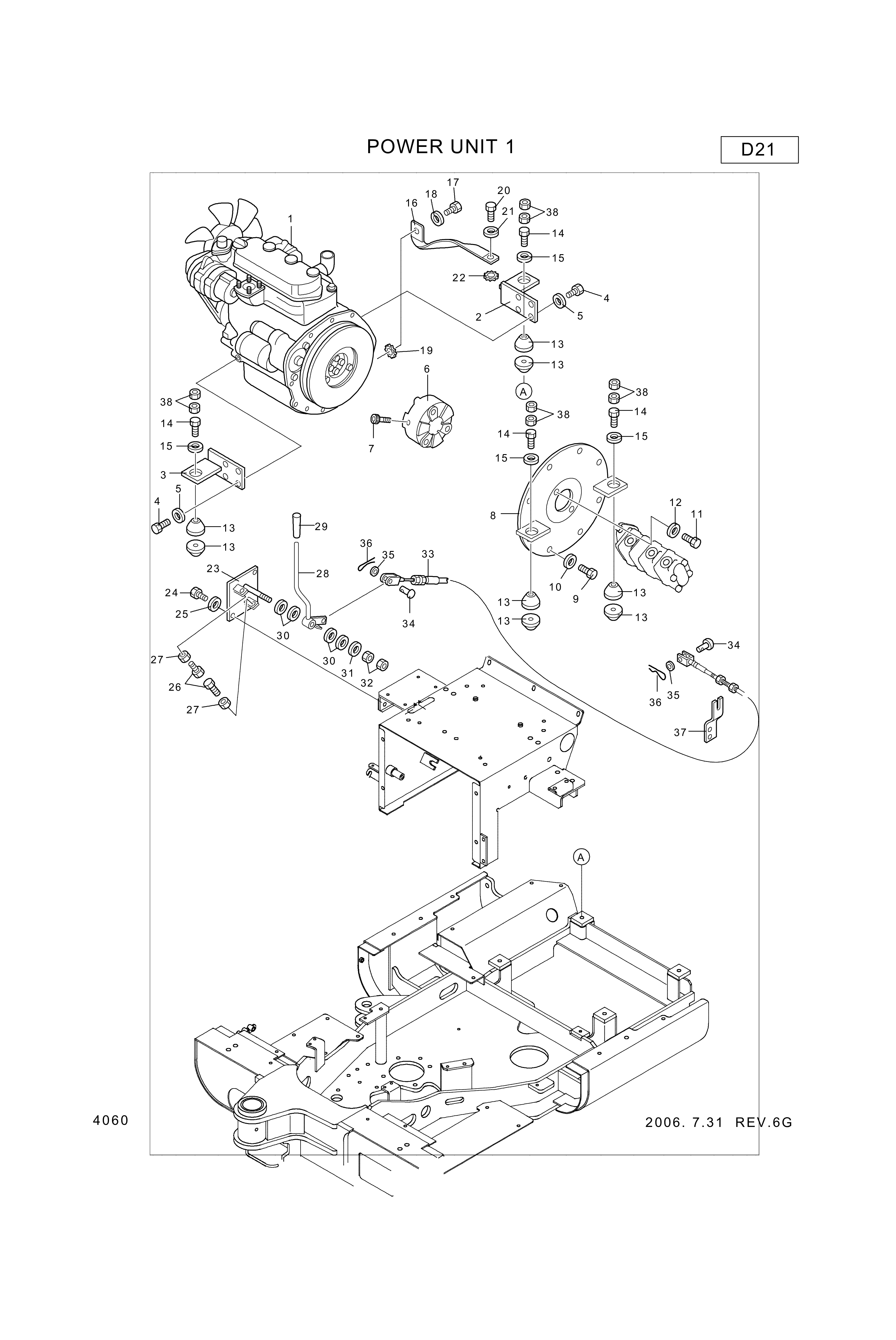 drawing for Hyundai Construction Equipment 870-00007 - GRIP (figure 2)