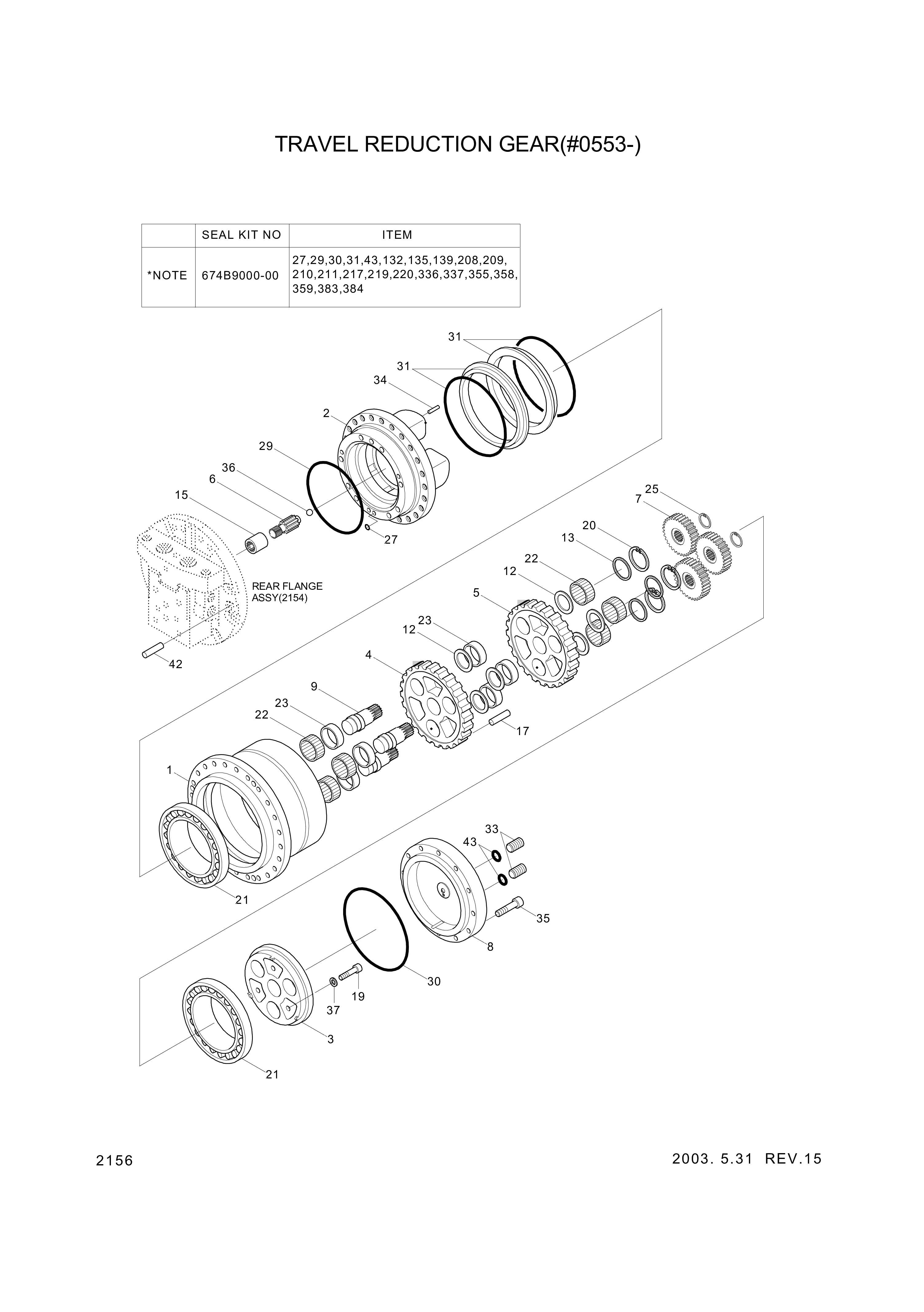 drawing for Hyundai Construction Equipment XKAH-02302 - O-RING (figure 2)