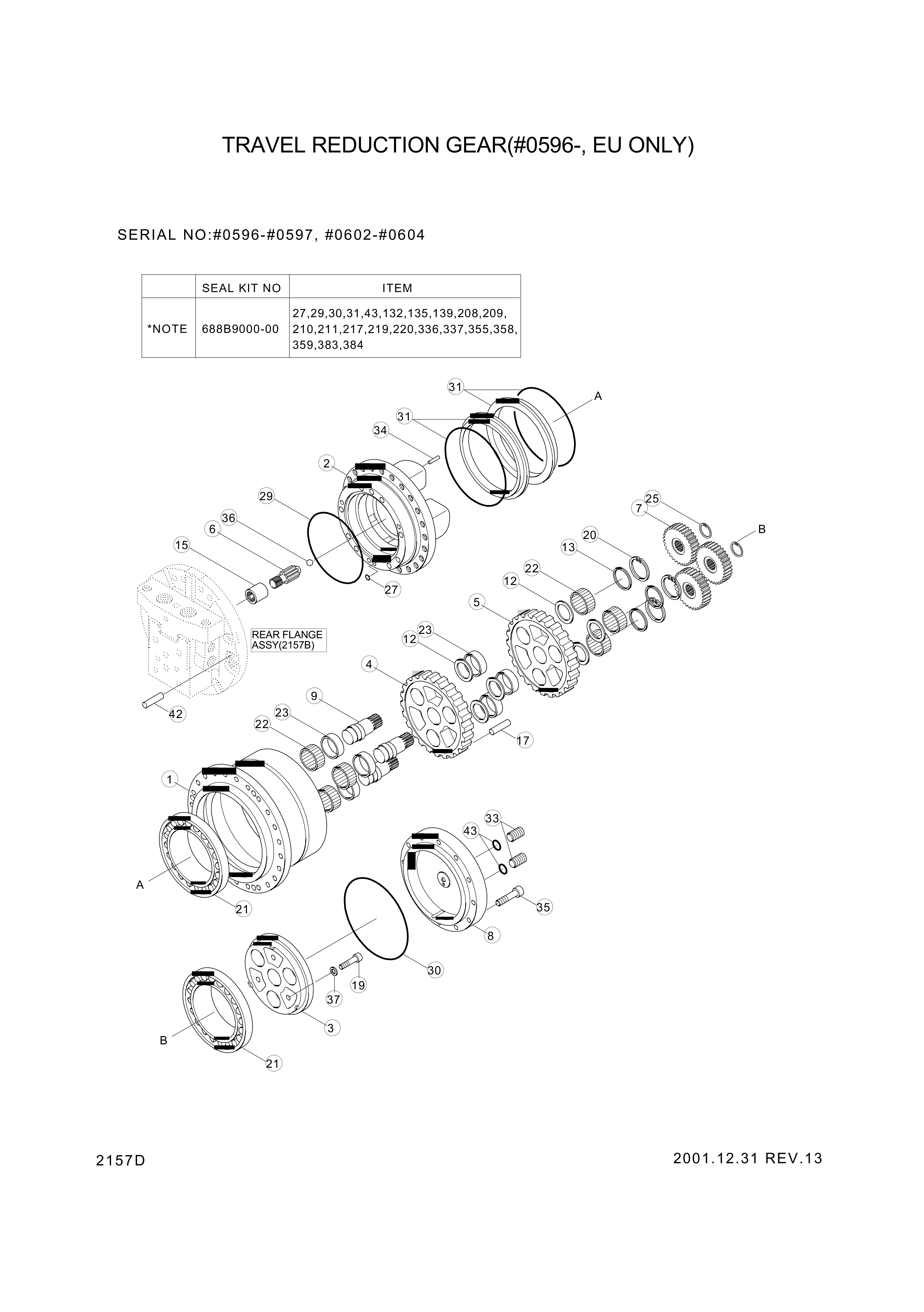 drawing for Hyundai Construction Equipment XKAH-00006 - BOLT-SOCKET (figure 3)