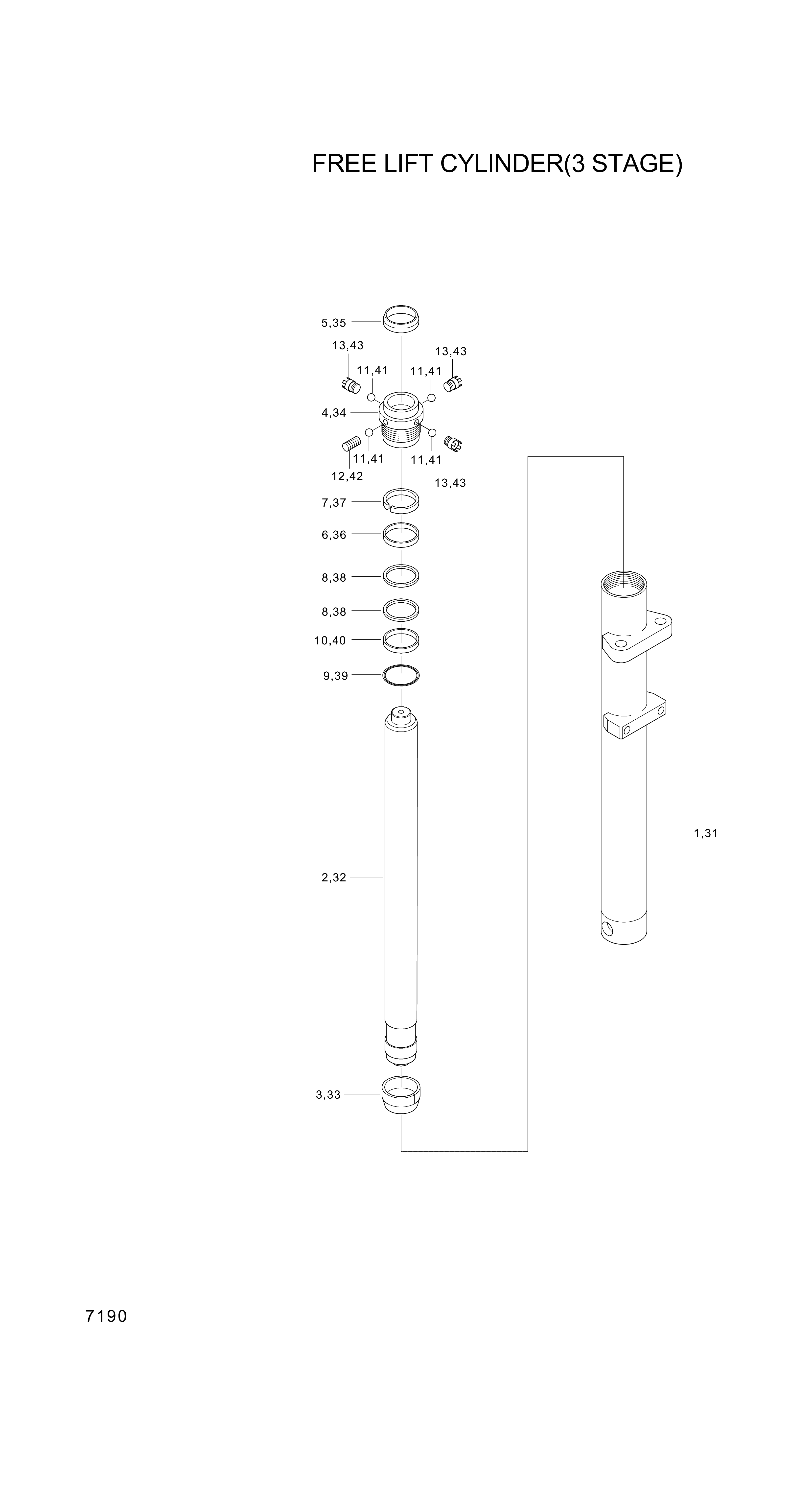 drawing for Hyundai Construction Equipment 00R514-0 - RING-SLYD (figure 3)