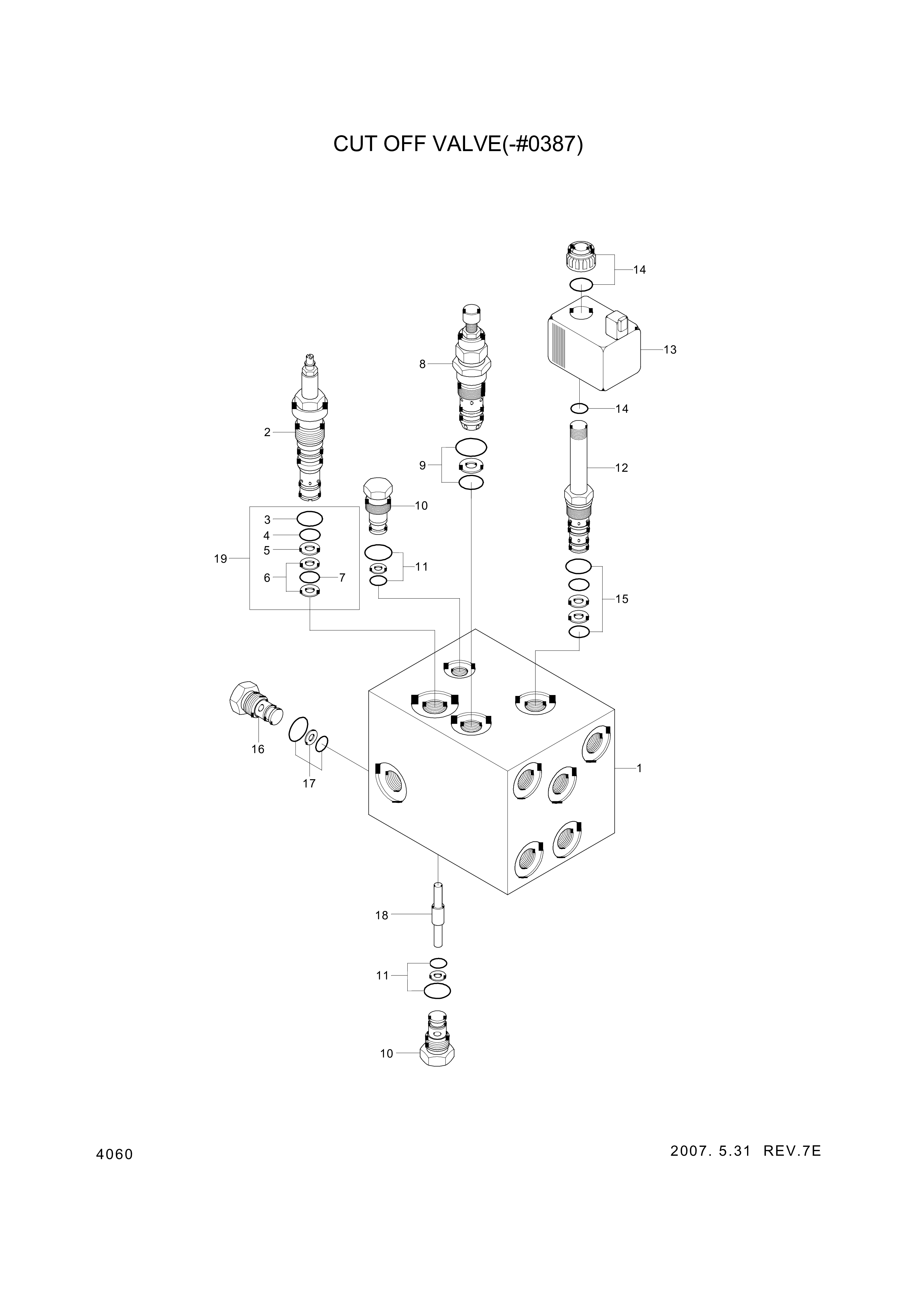 drawing for Hyundai Construction Equipment XKAL-00010 - RING-BACKUP (figure 2)