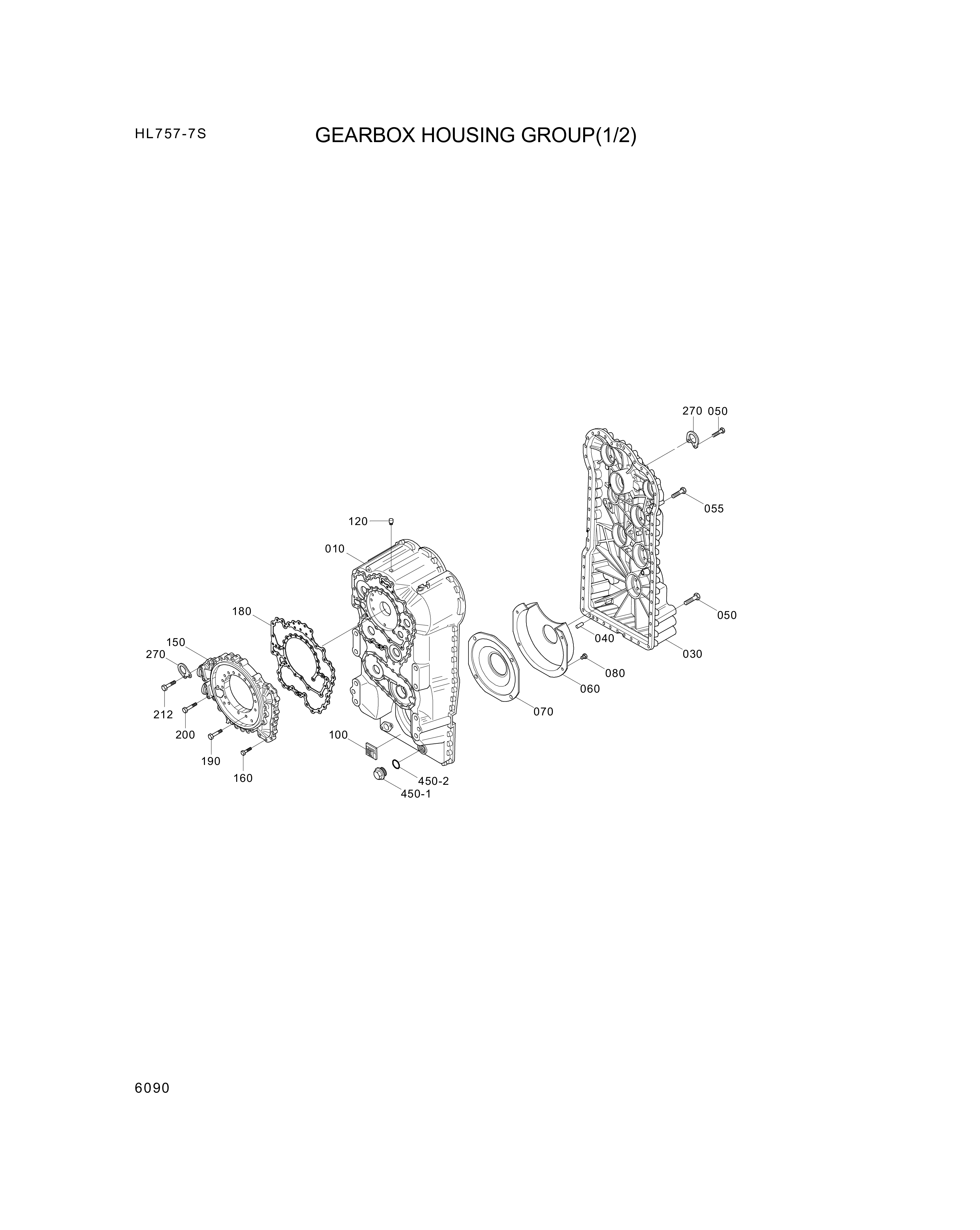 drawing for Hyundai Construction Equipment ZGAQ-02822 - SECTOR-FRONT