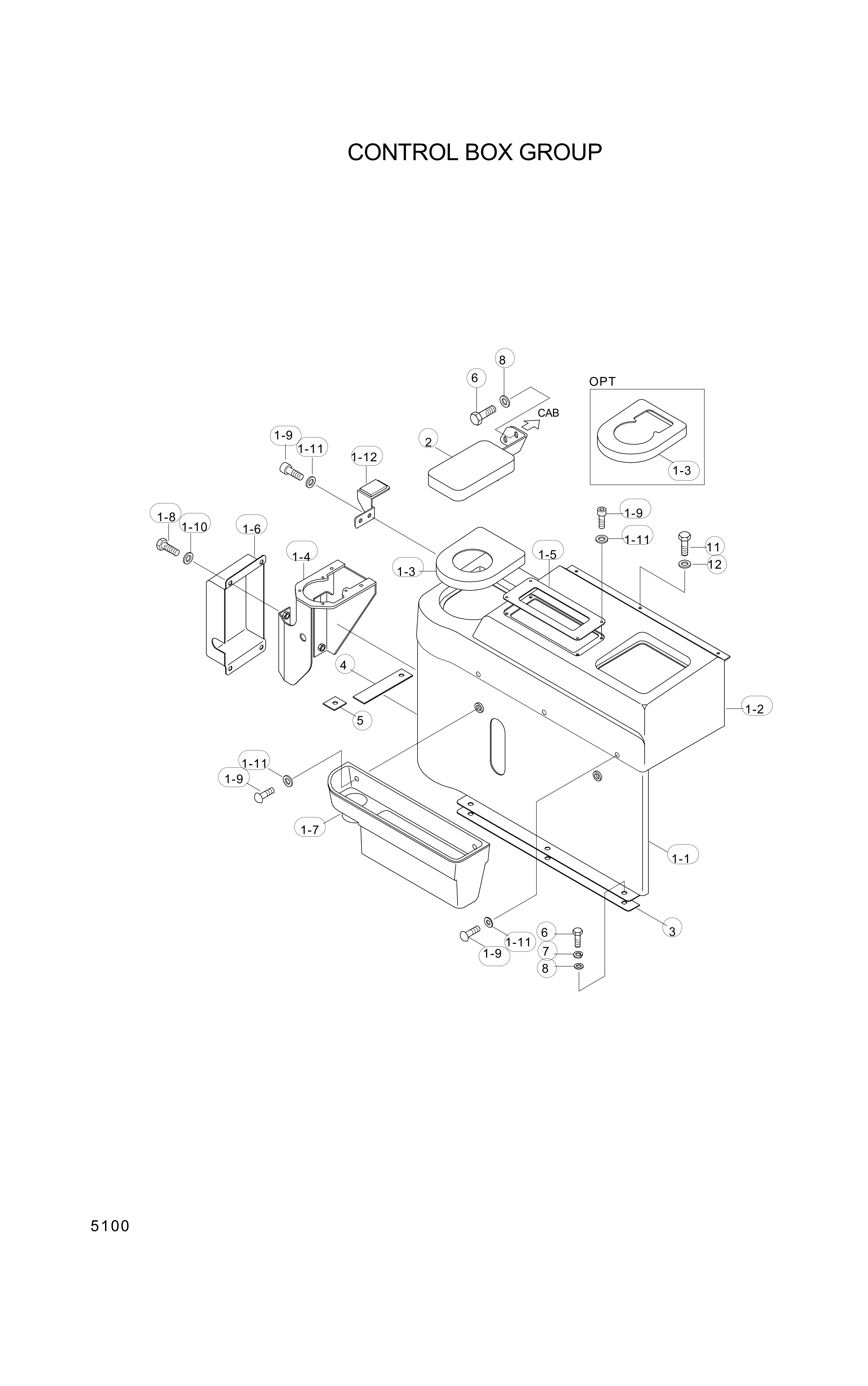 drawing for Hyundai Construction Equipment 71L6-10520 - BRACKET