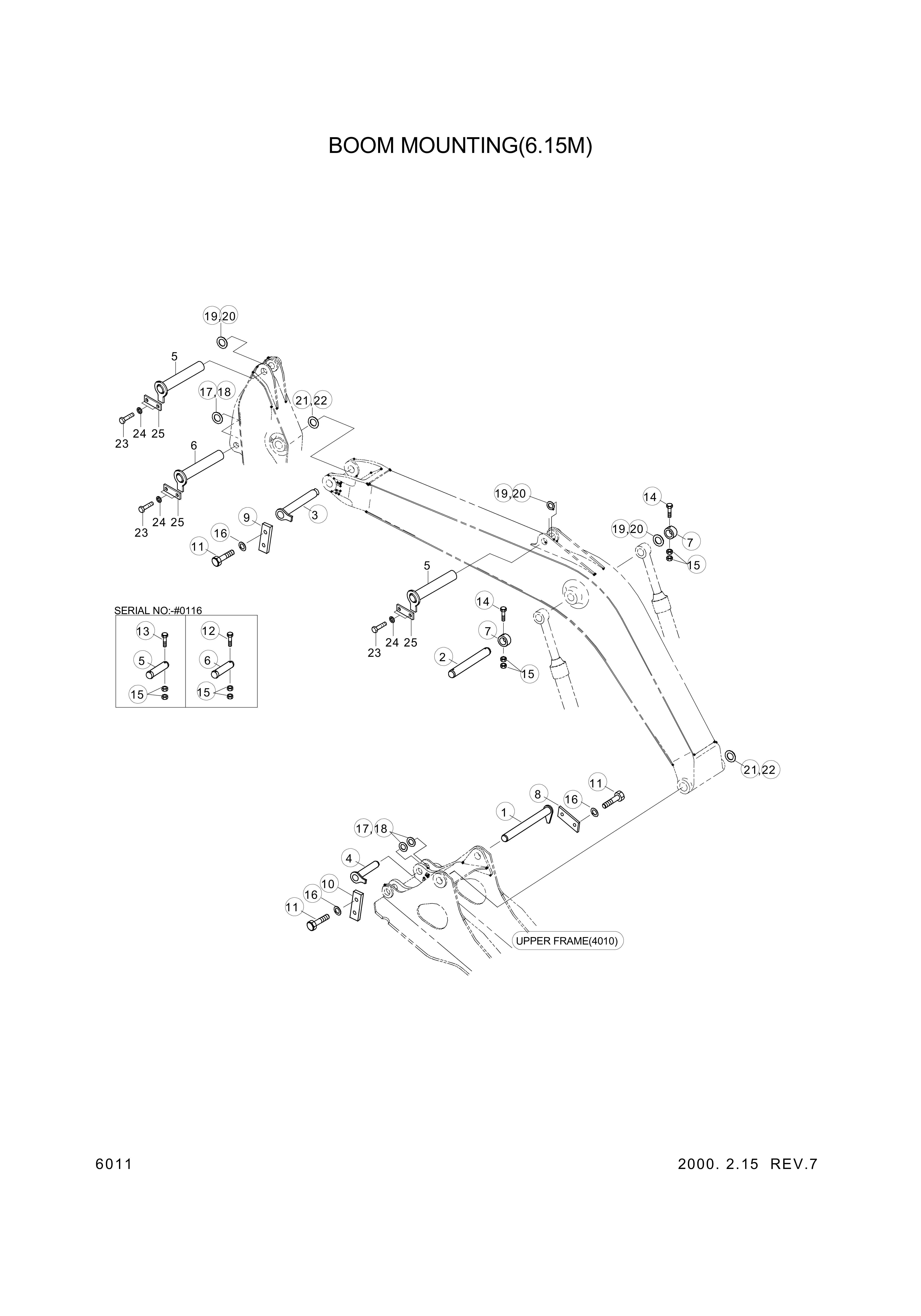 drawing for Hyundai Construction Equipment E262-6023 - PLATE