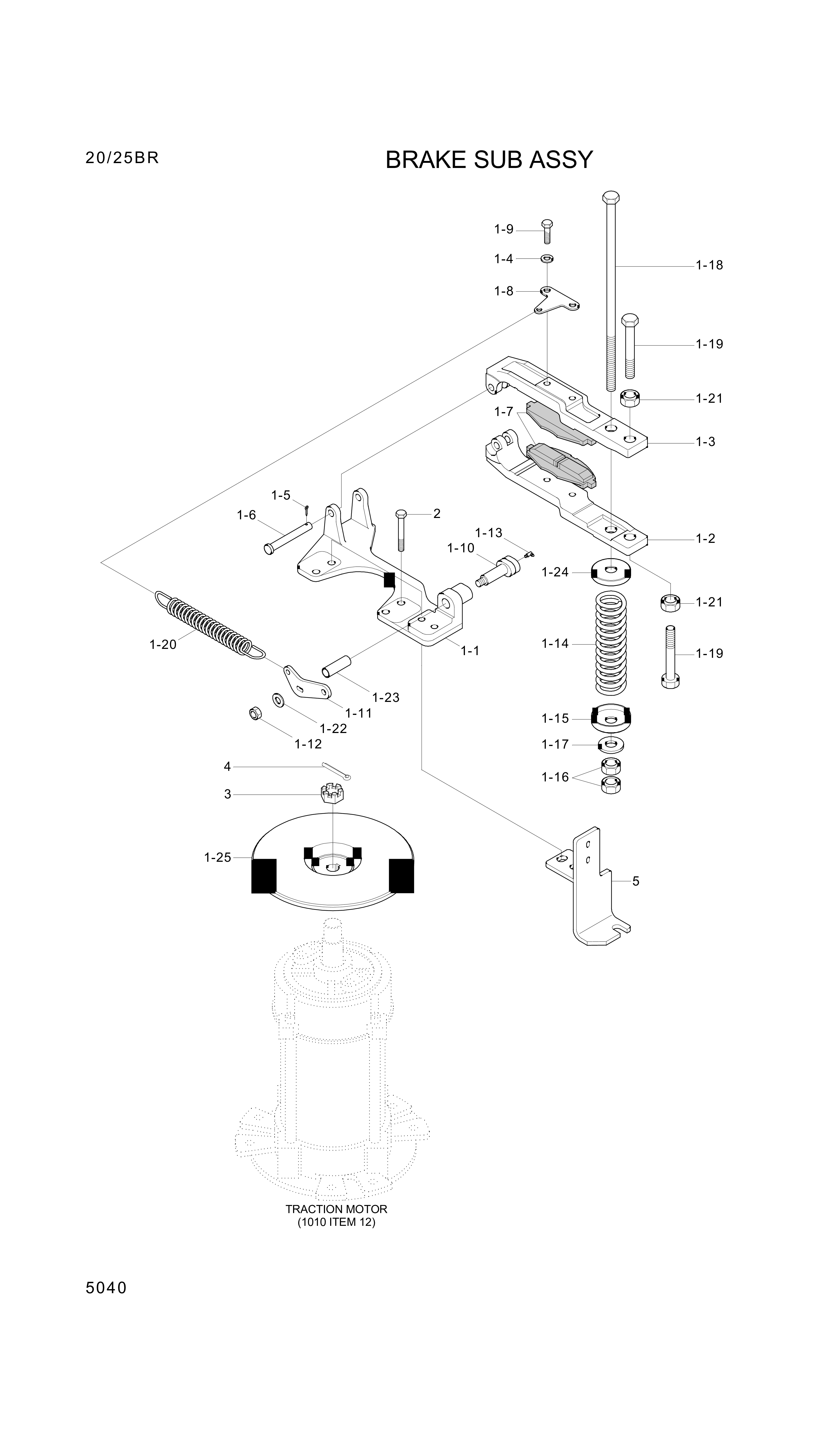 drawing for Hyundai Construction Equipment S461-400302 - PIN-SPLIT (figure 1)