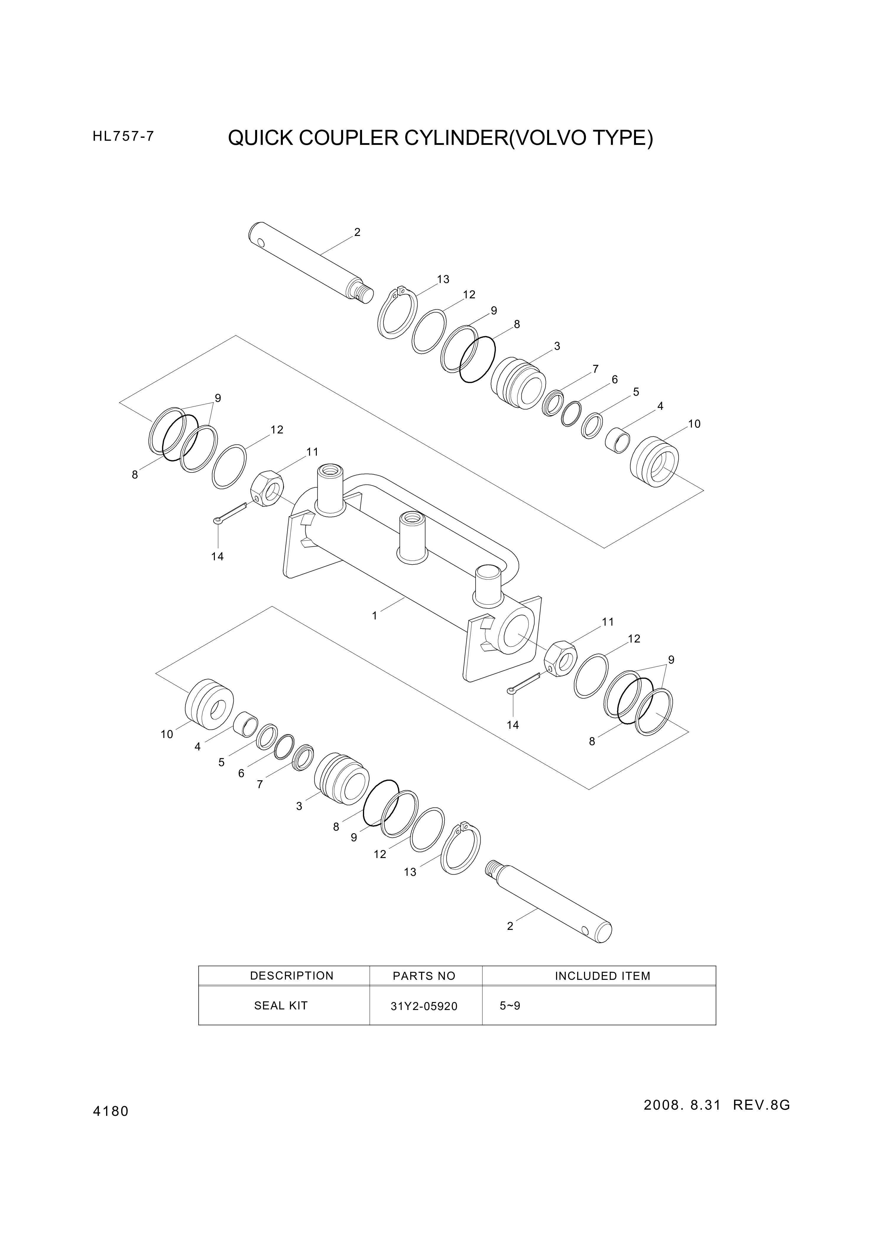 drawing for Hyundai Construction Equipment S227-180002 - NUT-HEX HEAD (figure 3)