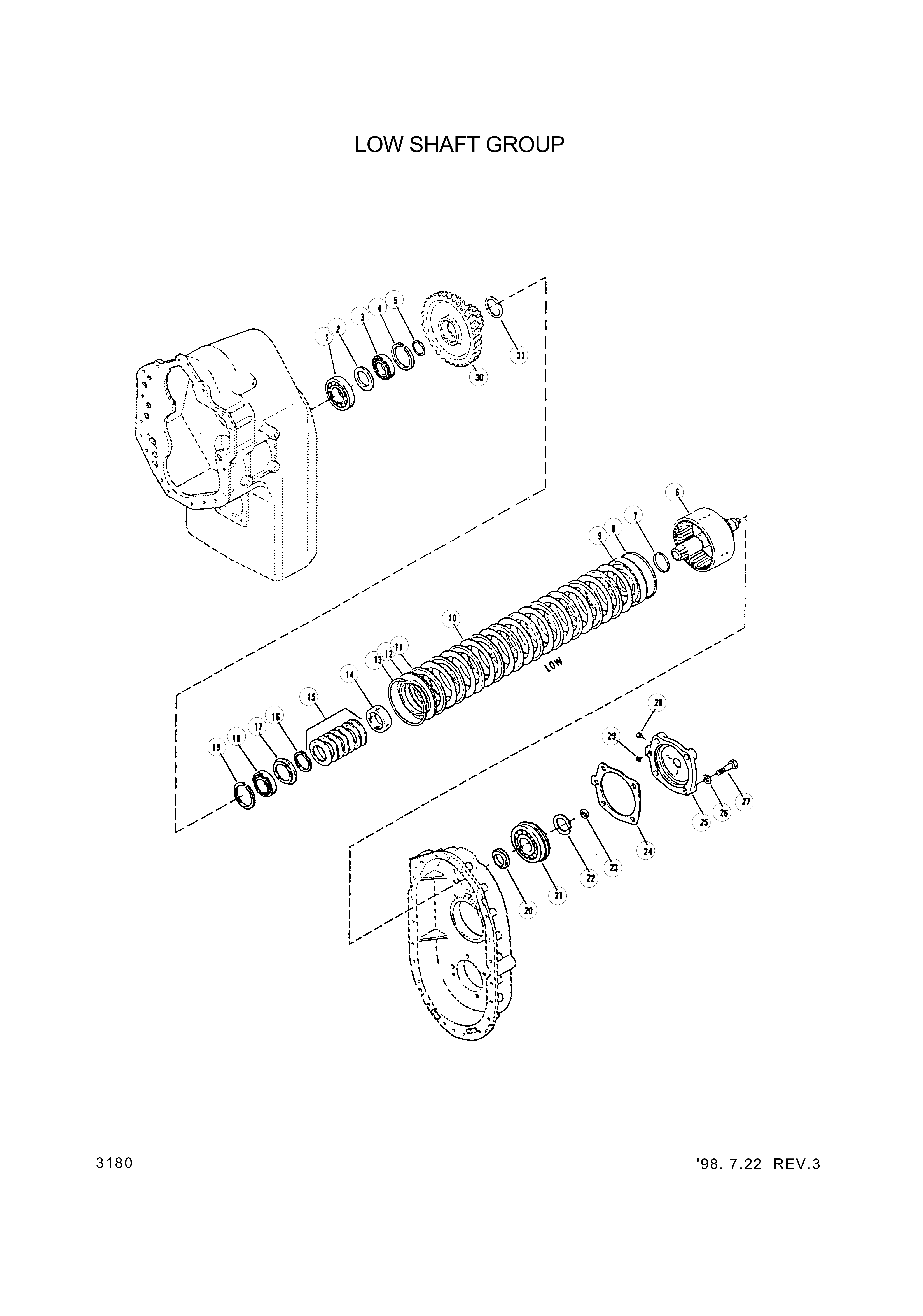 drawing for Hyundai Construction Equipment YBAA-00991 - RING-LOCKING (figure 1)