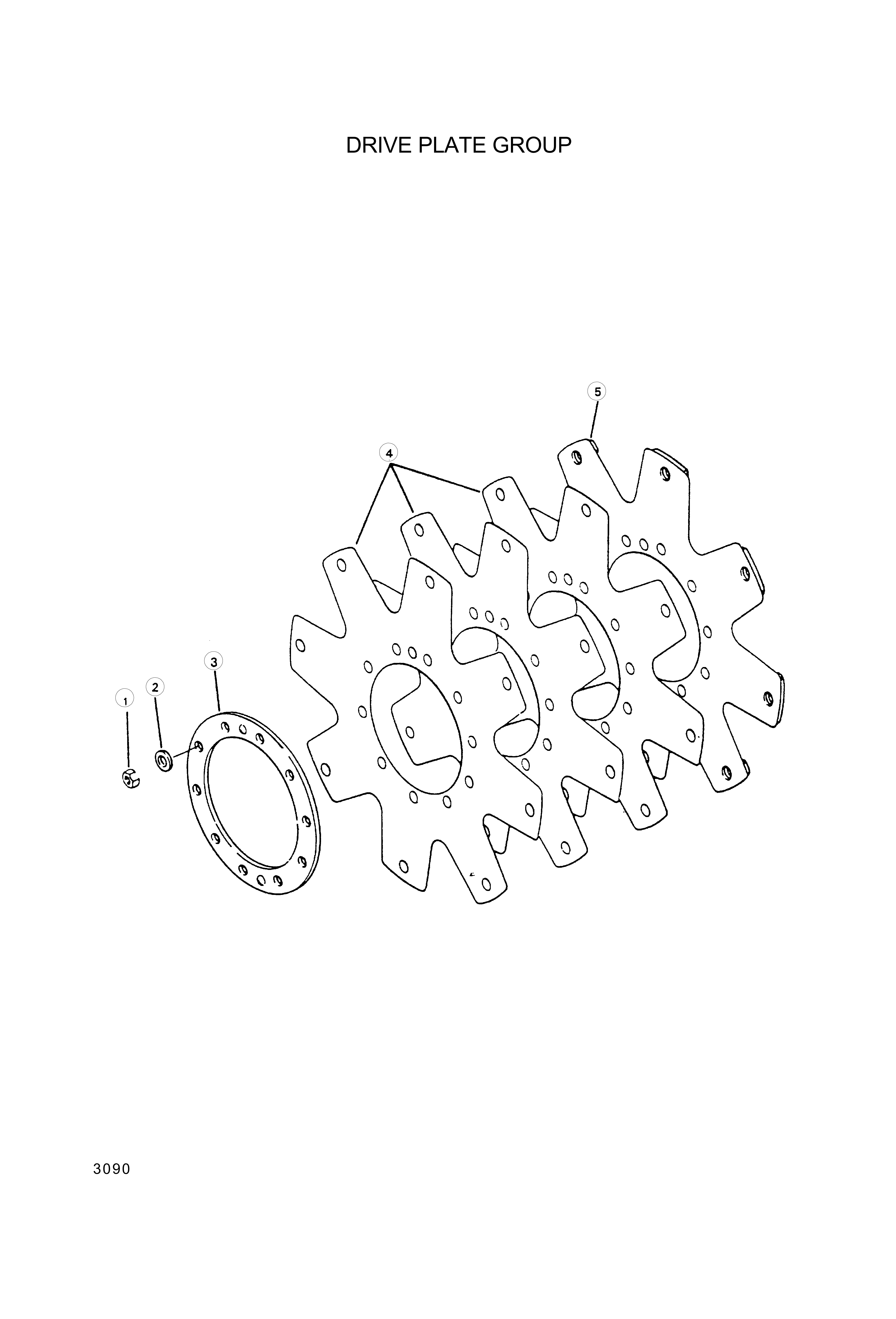 drawing for Hyundai Construction Equipment YBAA-00436 - WASHER-LOCK (figure 3)