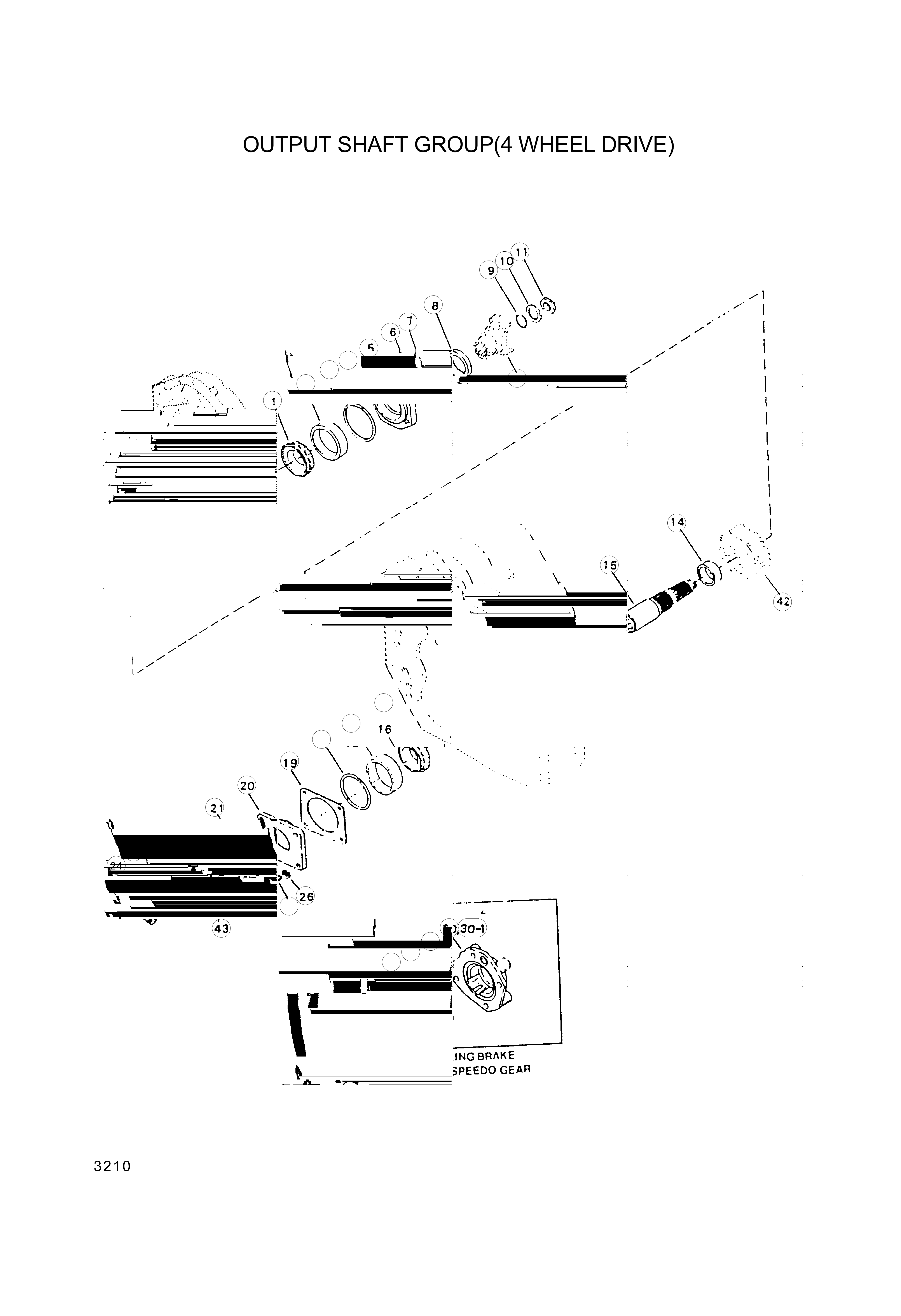 drawing for Hyundai Construction Equipment YBAA-01320 - CUP-BEARING (figure 1)