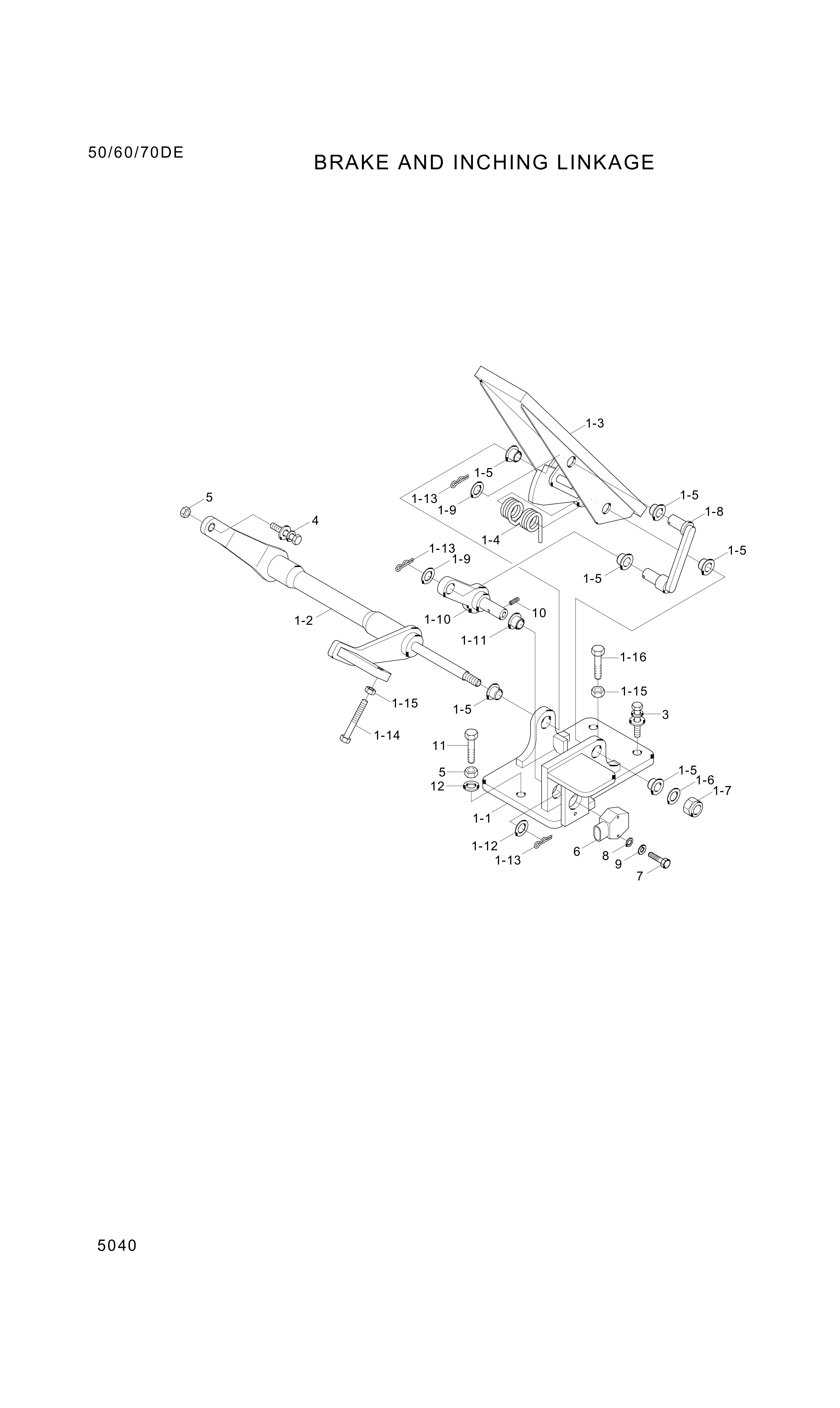 drawing for Hyundai Construction Equipment S206-081006 - NUT-HEX (figure 1)