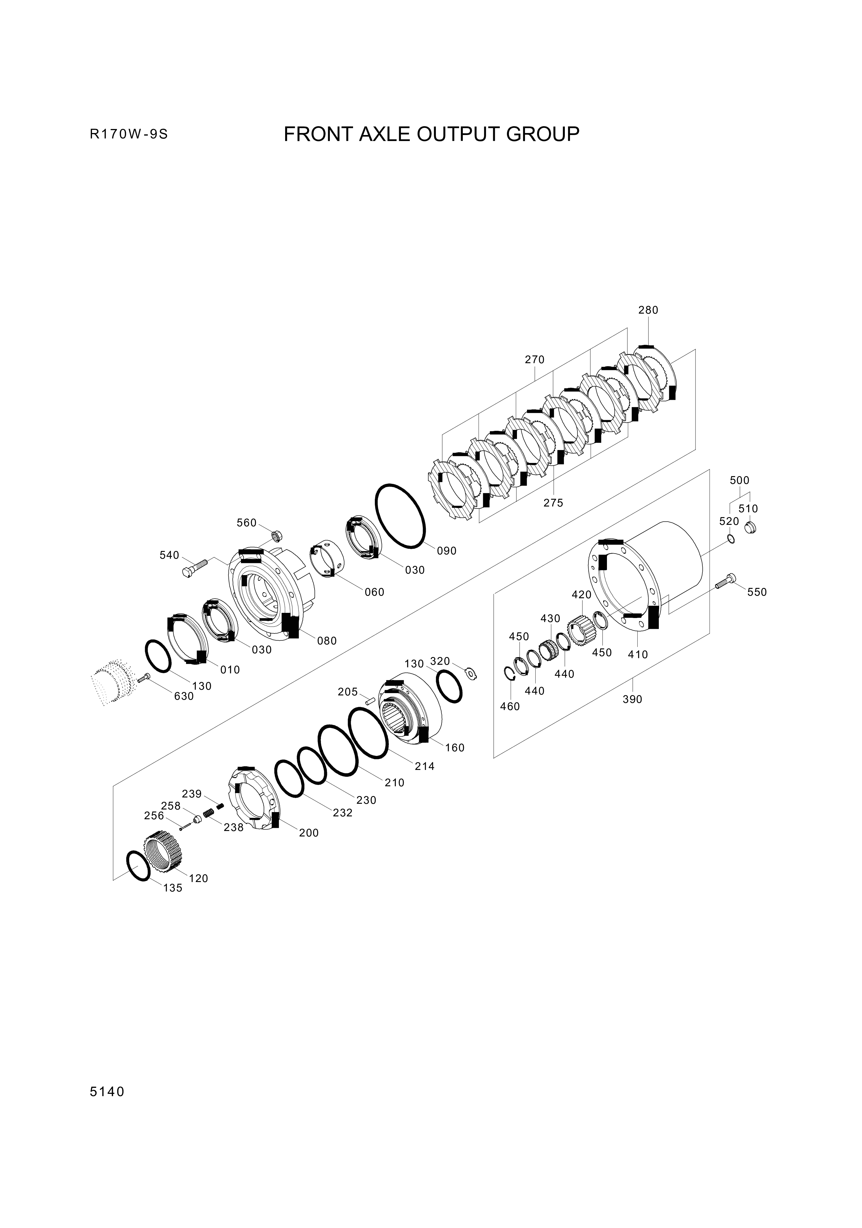 drawing for Hyundai Construction Equipment ZGAQ-03213 - CARRIER-PLANET