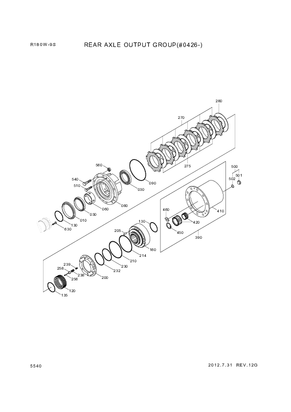drawing for Hyundai Construction Equipment ZGAQ-04466 - CARRIER-PLANET (figure 1)