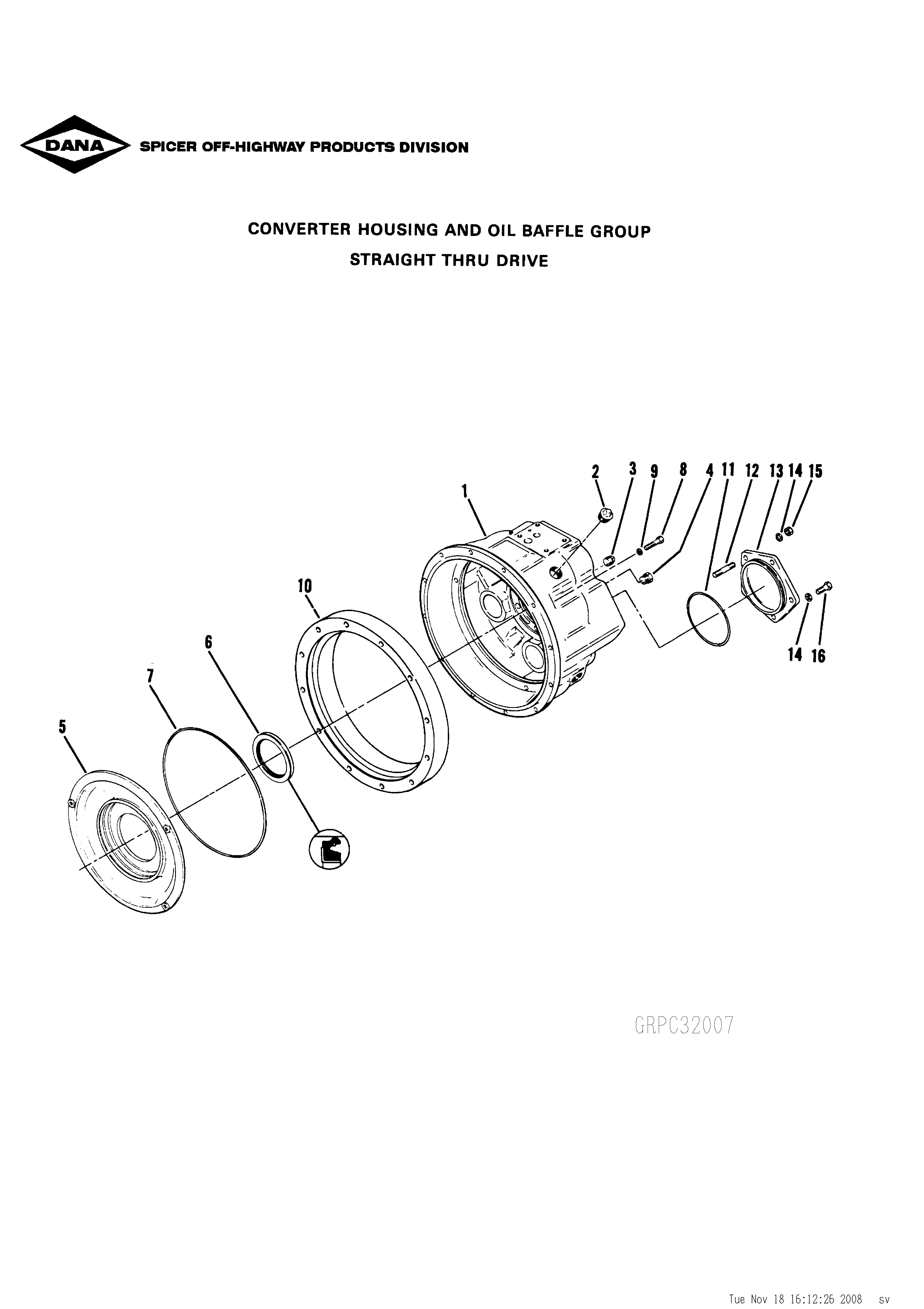 drawing for SWINGMASTER 8700083 - OIL SEAL (figure 1)