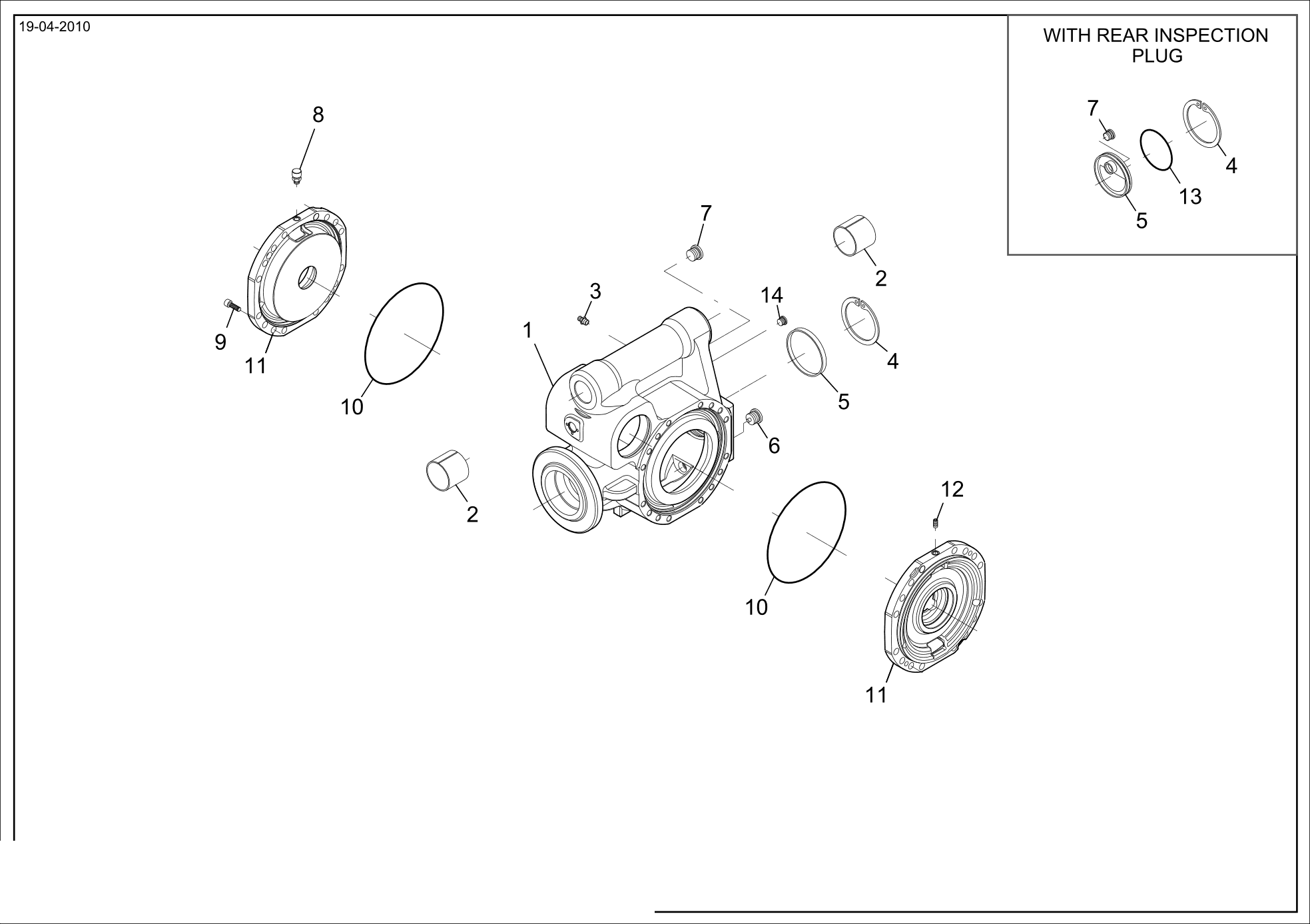 drawing for AGCO ZP0632604007 - GREASE FITTING