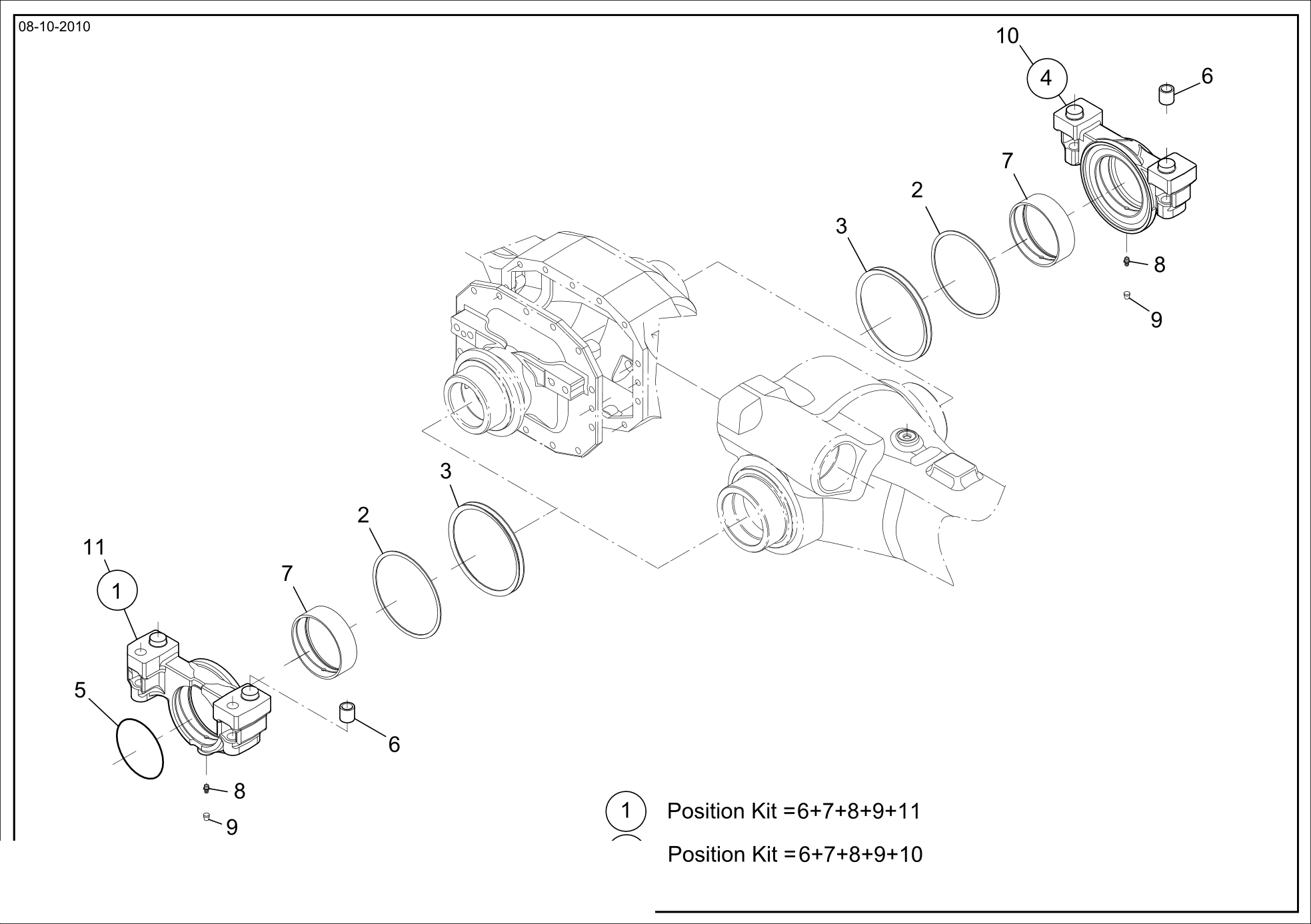 drawing for AGCO 000139293A - BUSSOLA (figure 1)