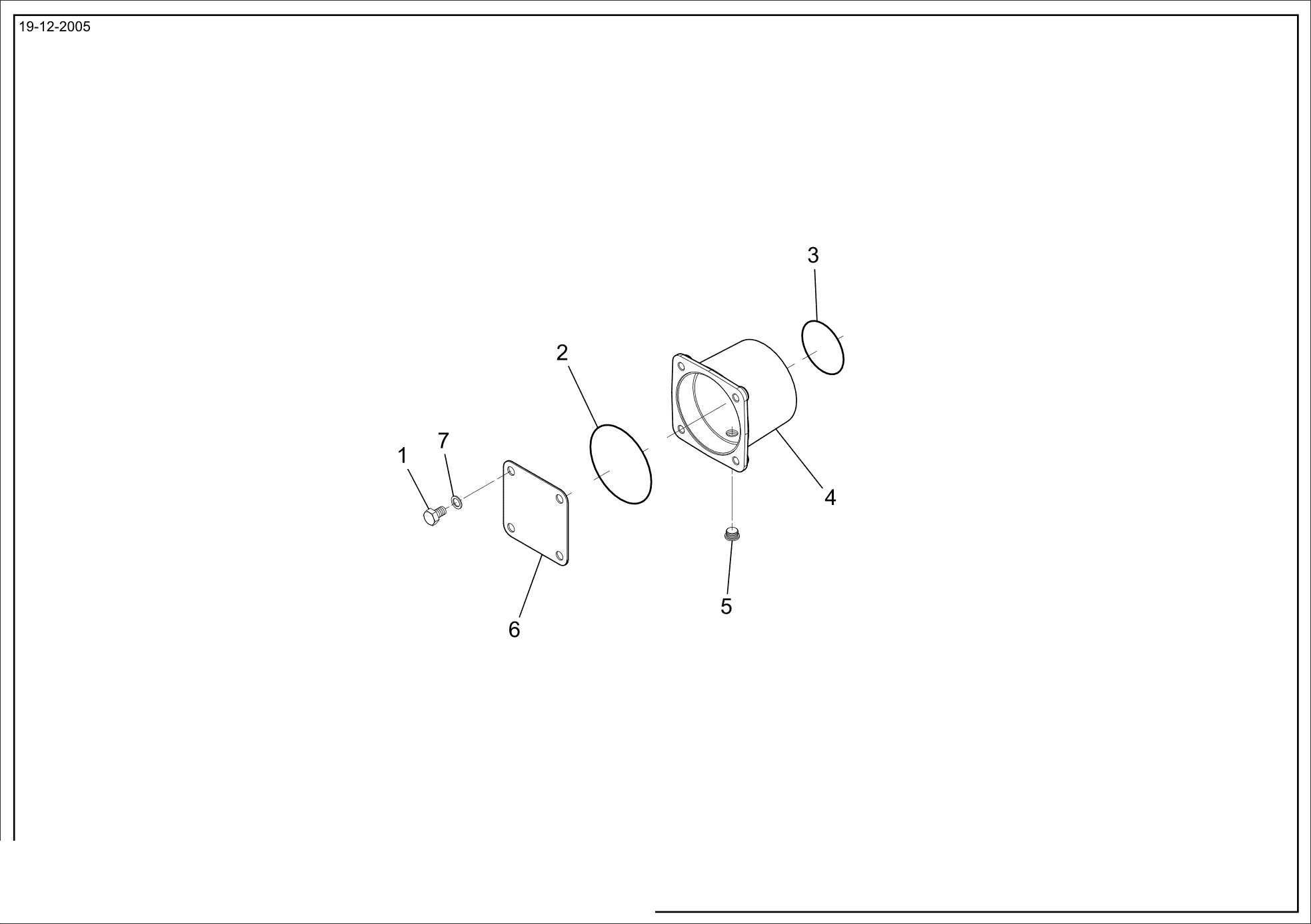 drawing for FARESIN 414102155 - MAGNET PLUG (figure 4)