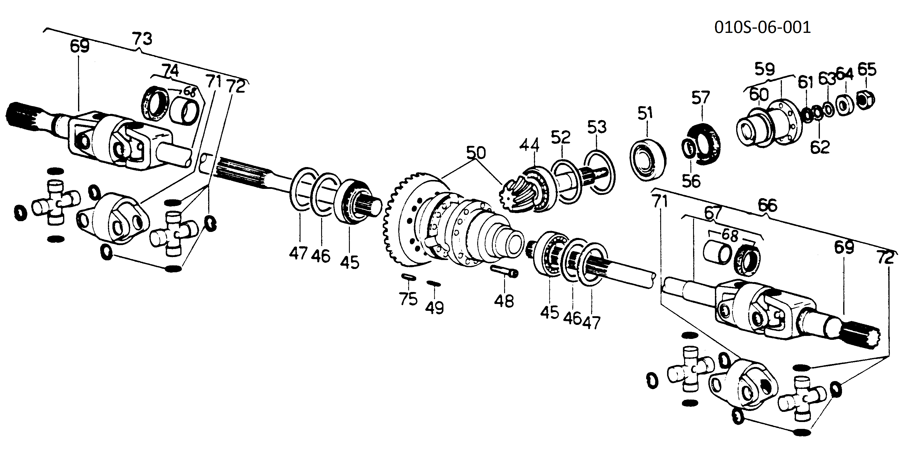 drawing for CNH NEW HOLLAND 1-33-742-042 - FLANGE (figure 1)