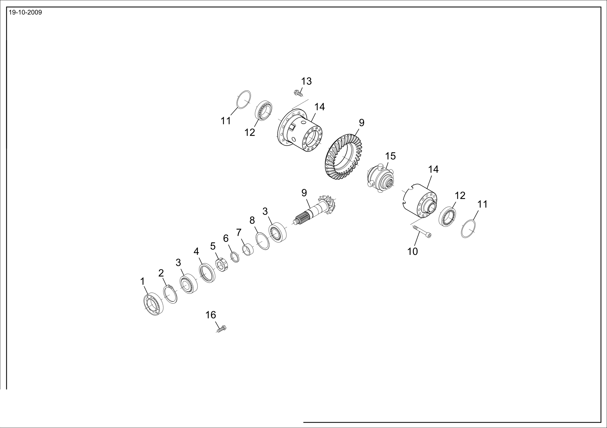 drawing for BOBCAT 110947-00282 - SHIM (figure 2)