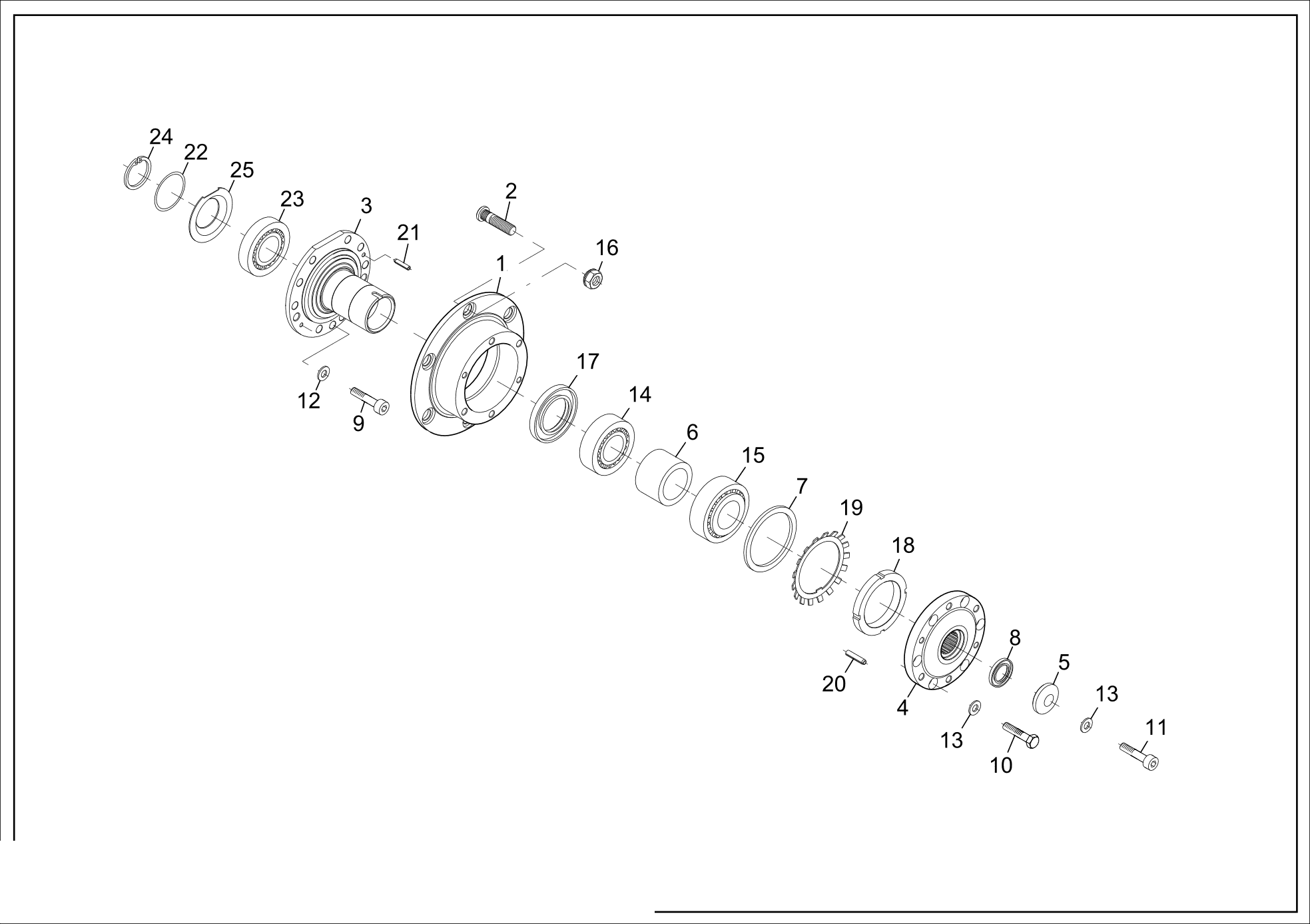 drawing for CNH NEW HOLLAND 71477124 - BOLT (figure 2)