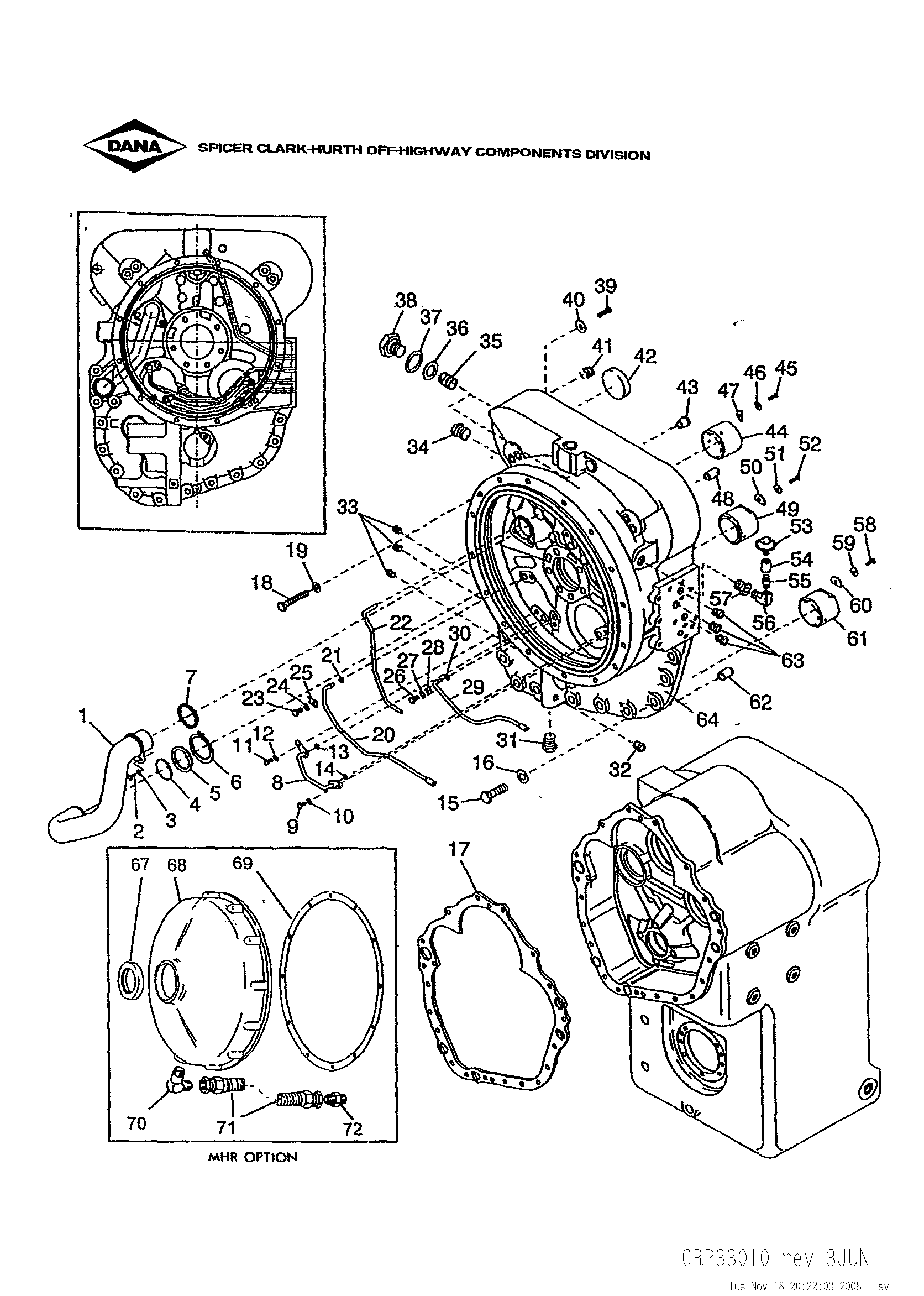 drawing for ROYAL TRACTOR R03232-13 - O RING (figure 2)
