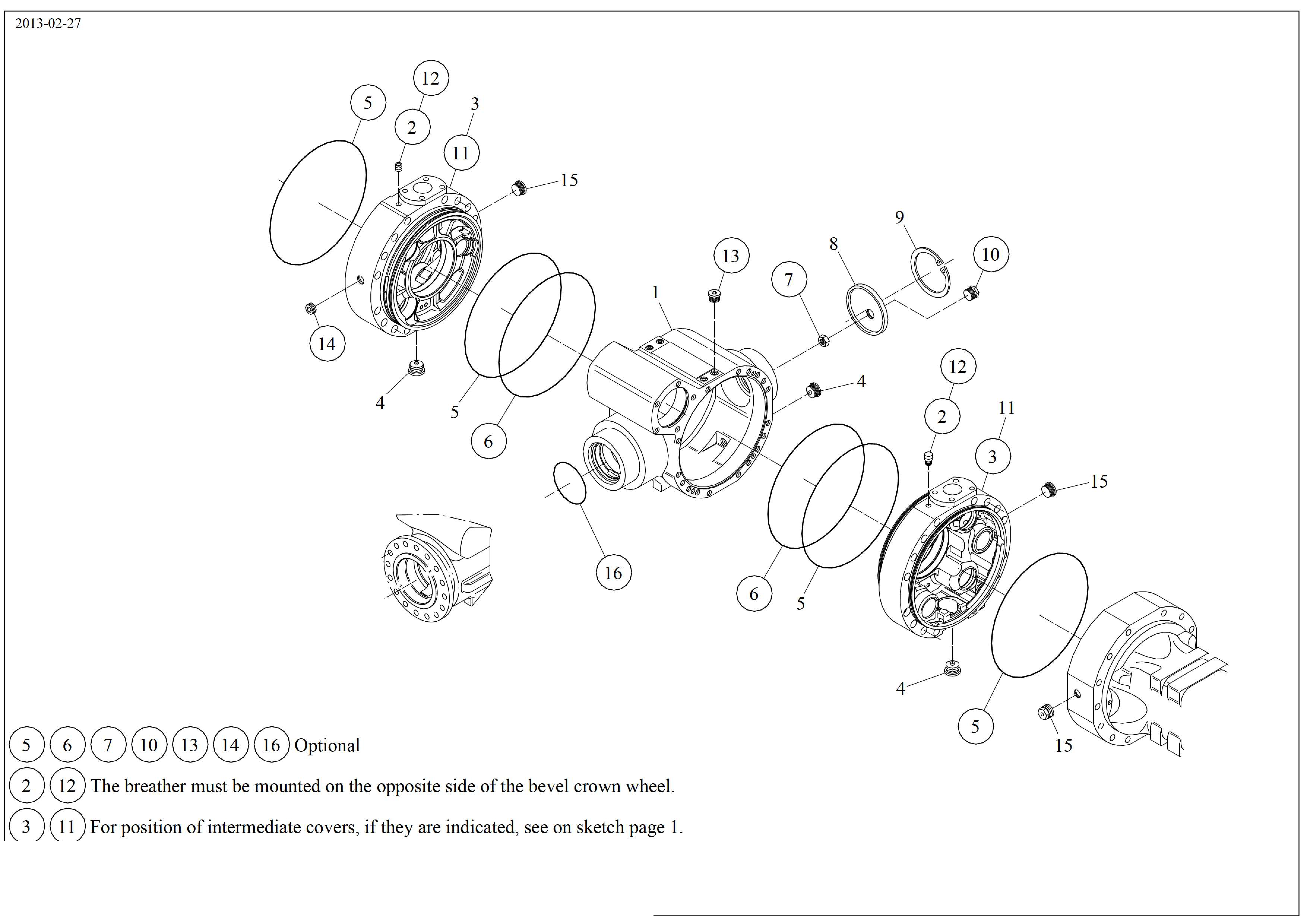 drawing for BUCYRUS 015424-1-6 - O - RING (figure 2)