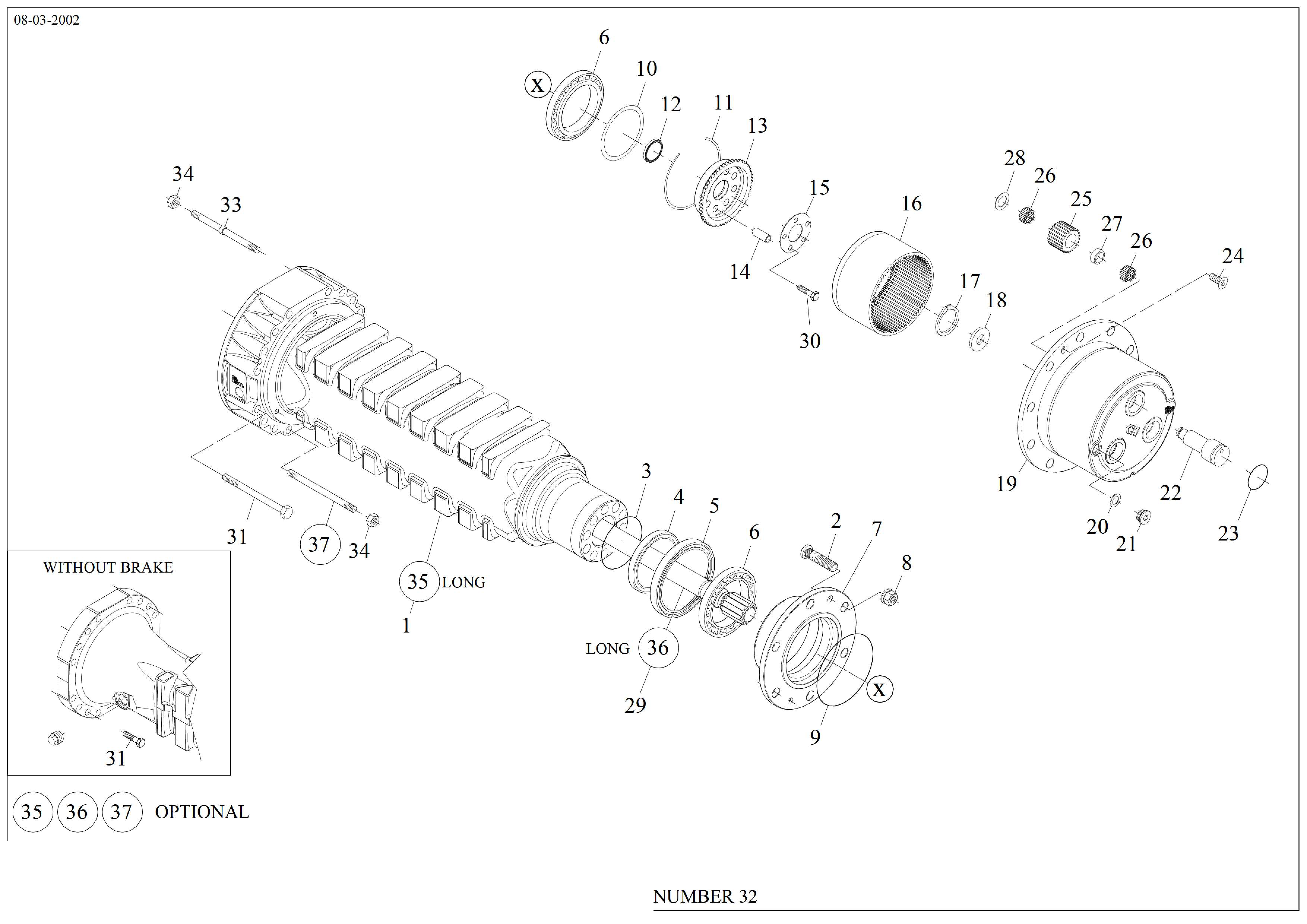 drawing for CNH NEW HOLLAND 71489362 - BOLT (figure 2)