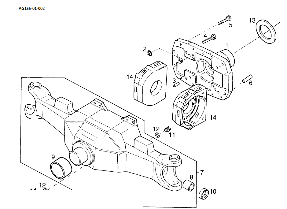 drawing for McCORMICK 3009299X1 - BOLT (figure 1)