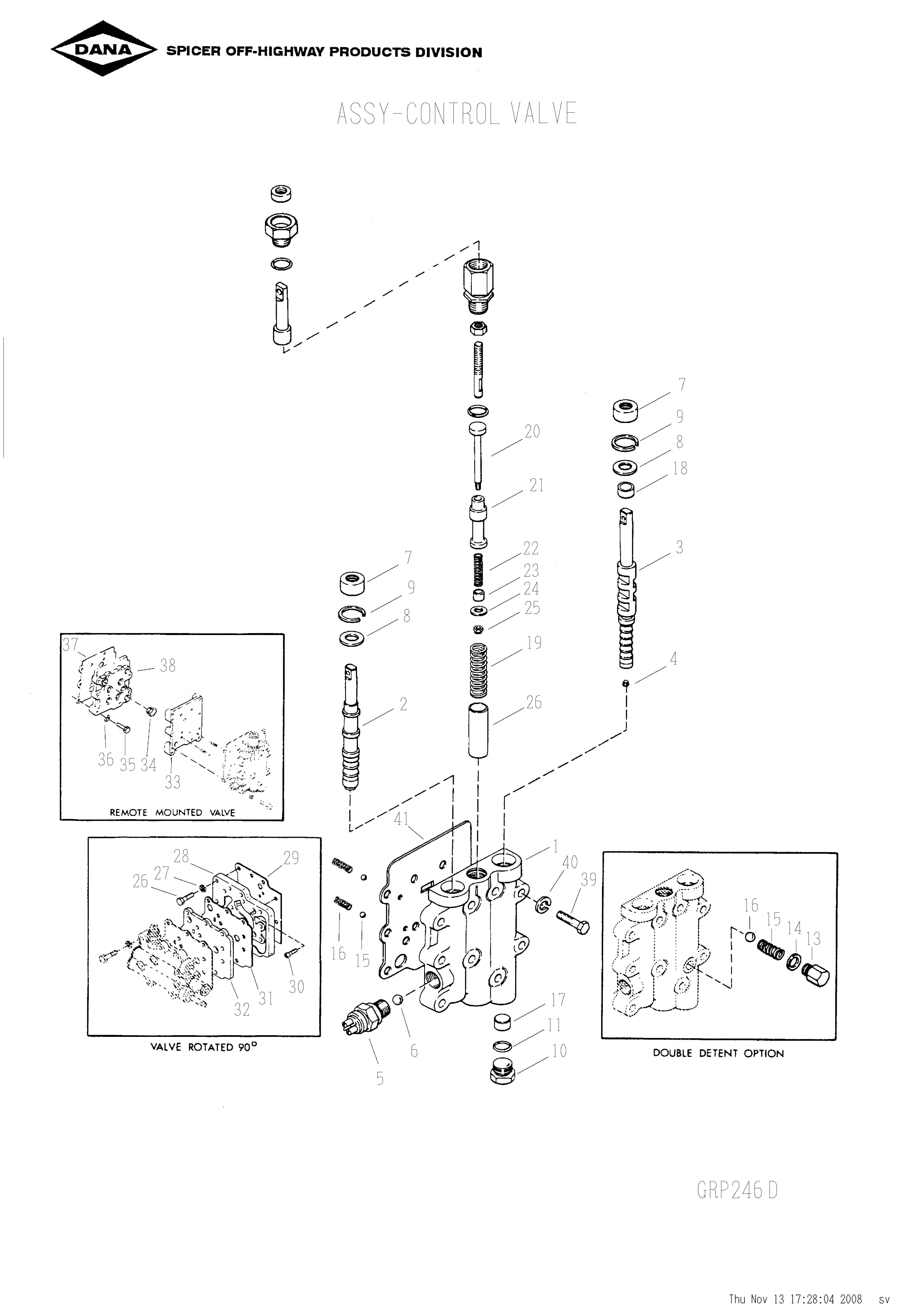 drawing for TIMBERLAND 546222 - WASHER (figure 1)