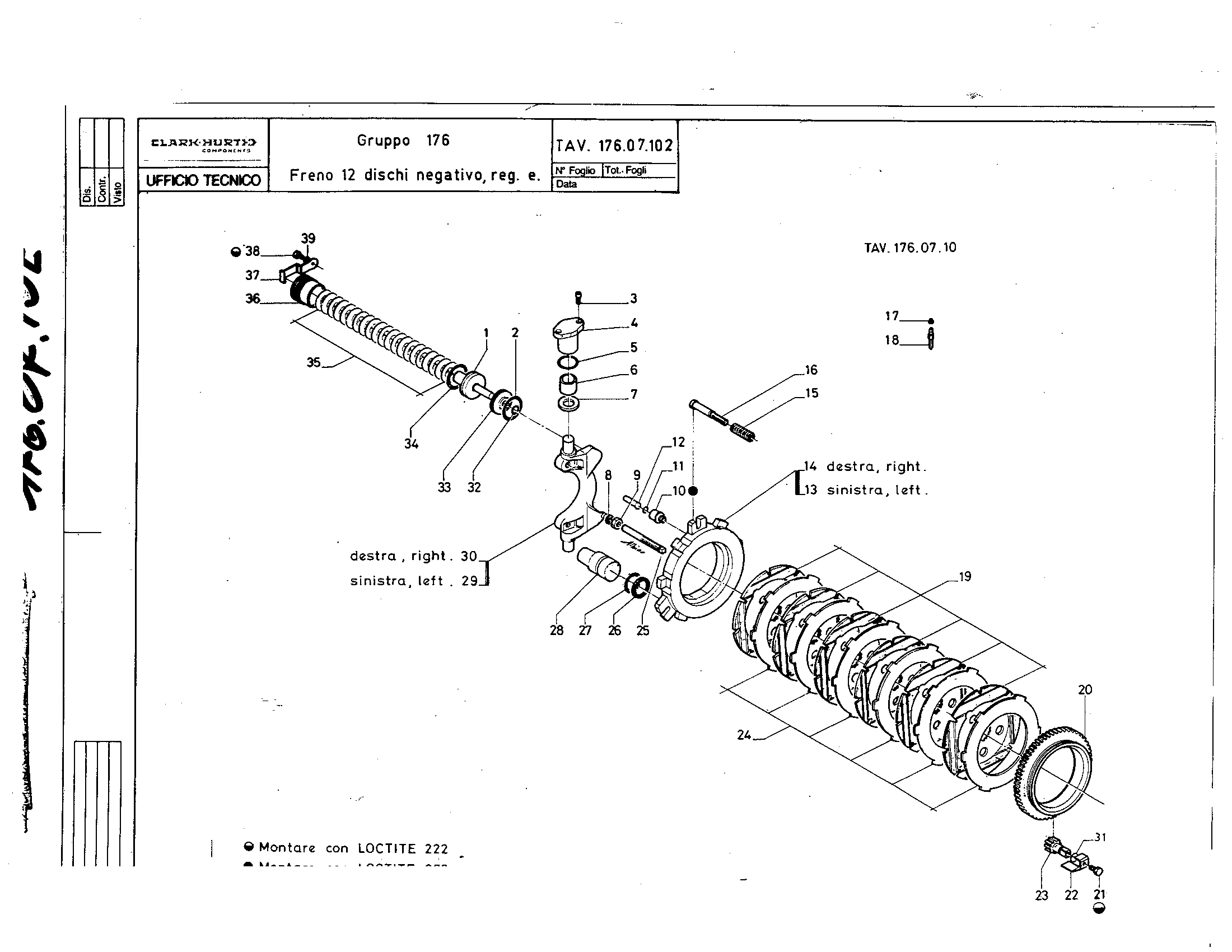 drawing for FMC FM2344MP - BRAKE DISC (figure 3)
