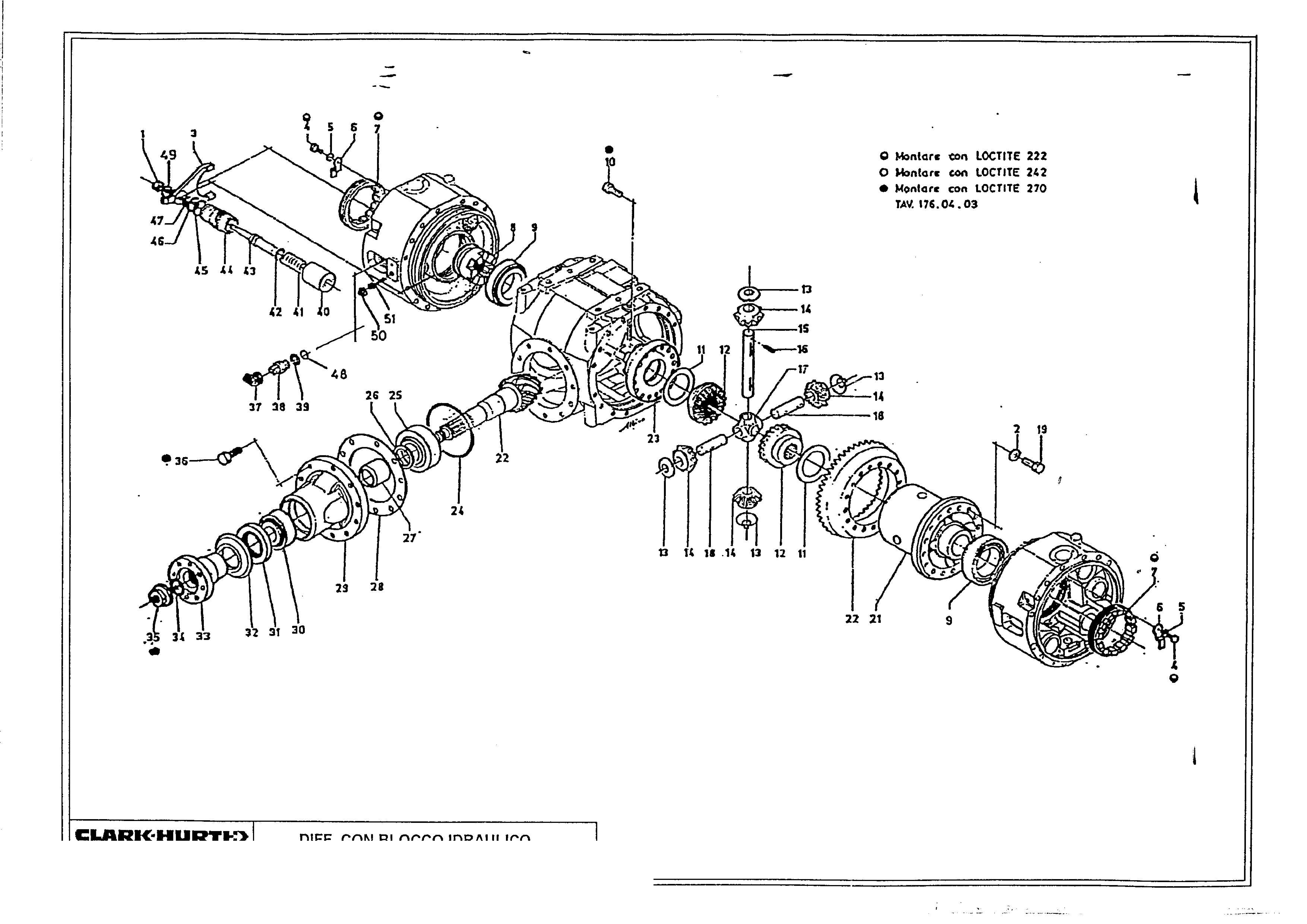 drawing for CNH NEW HOLLAND 71486287 - DIFFERENTIAL CARRIER (figure 3)