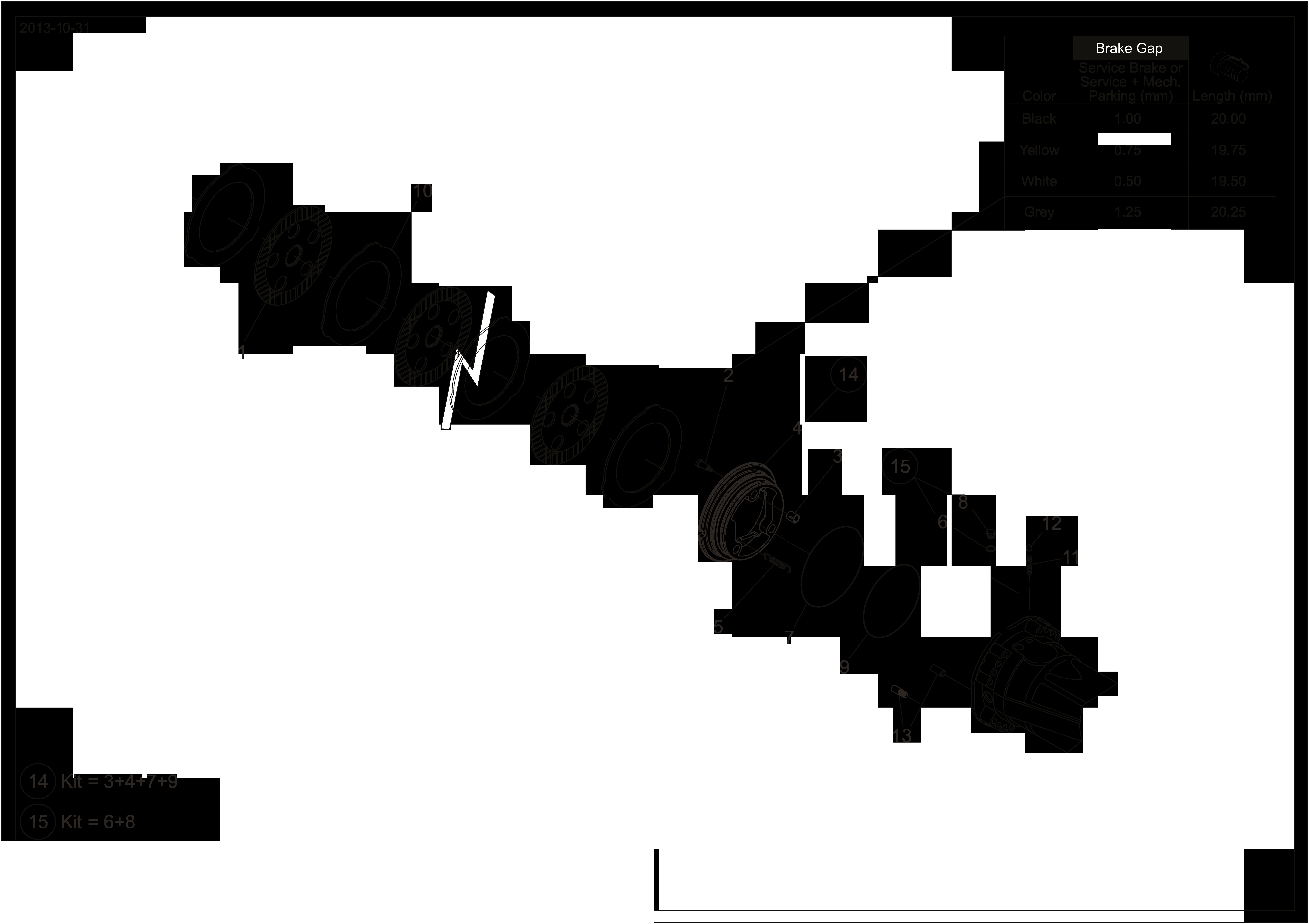 drawing for WEILER 13967C120 - LEVER (figure 4)