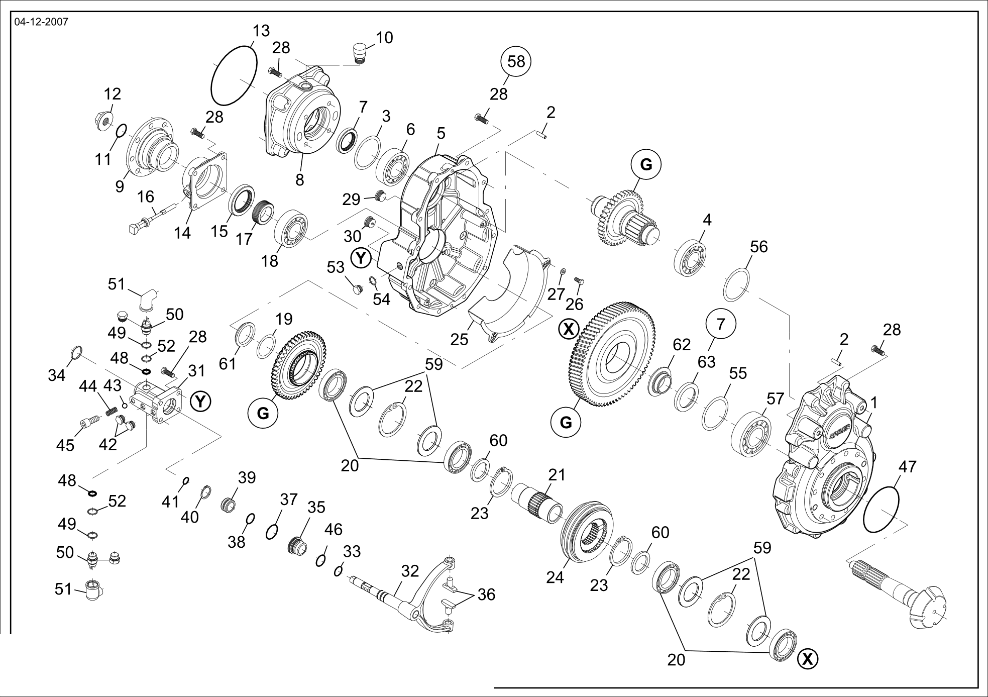 drawing for CNH NEW HOLLAND 75288575 - O-RING (figure 2)