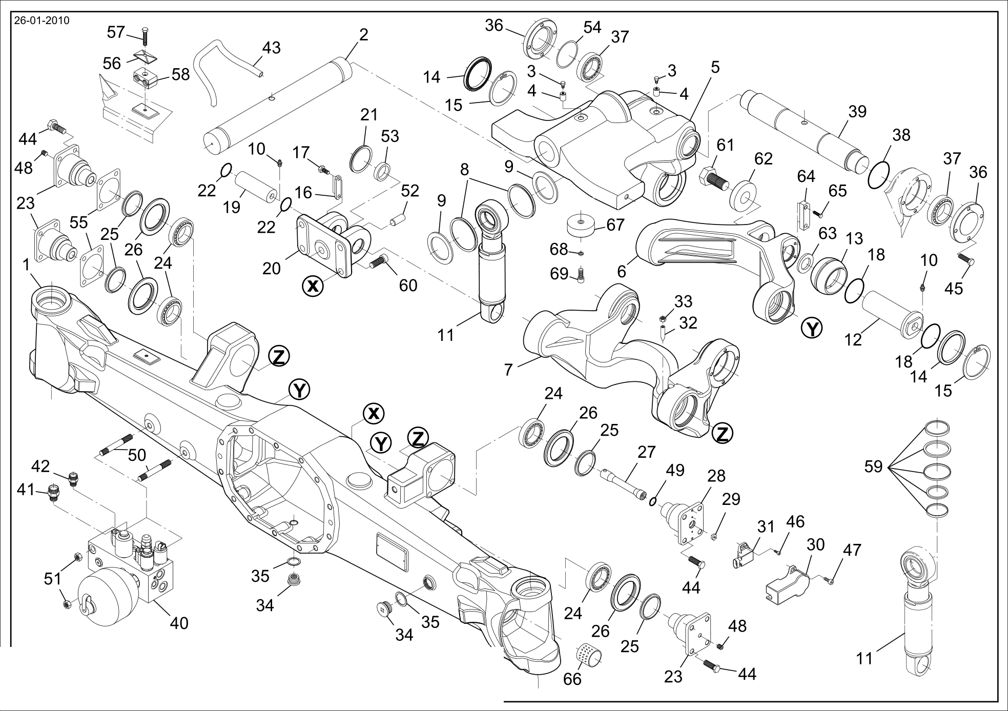 drawing for AGCO 001053758 - SEAL - O-RING (figure 2)
