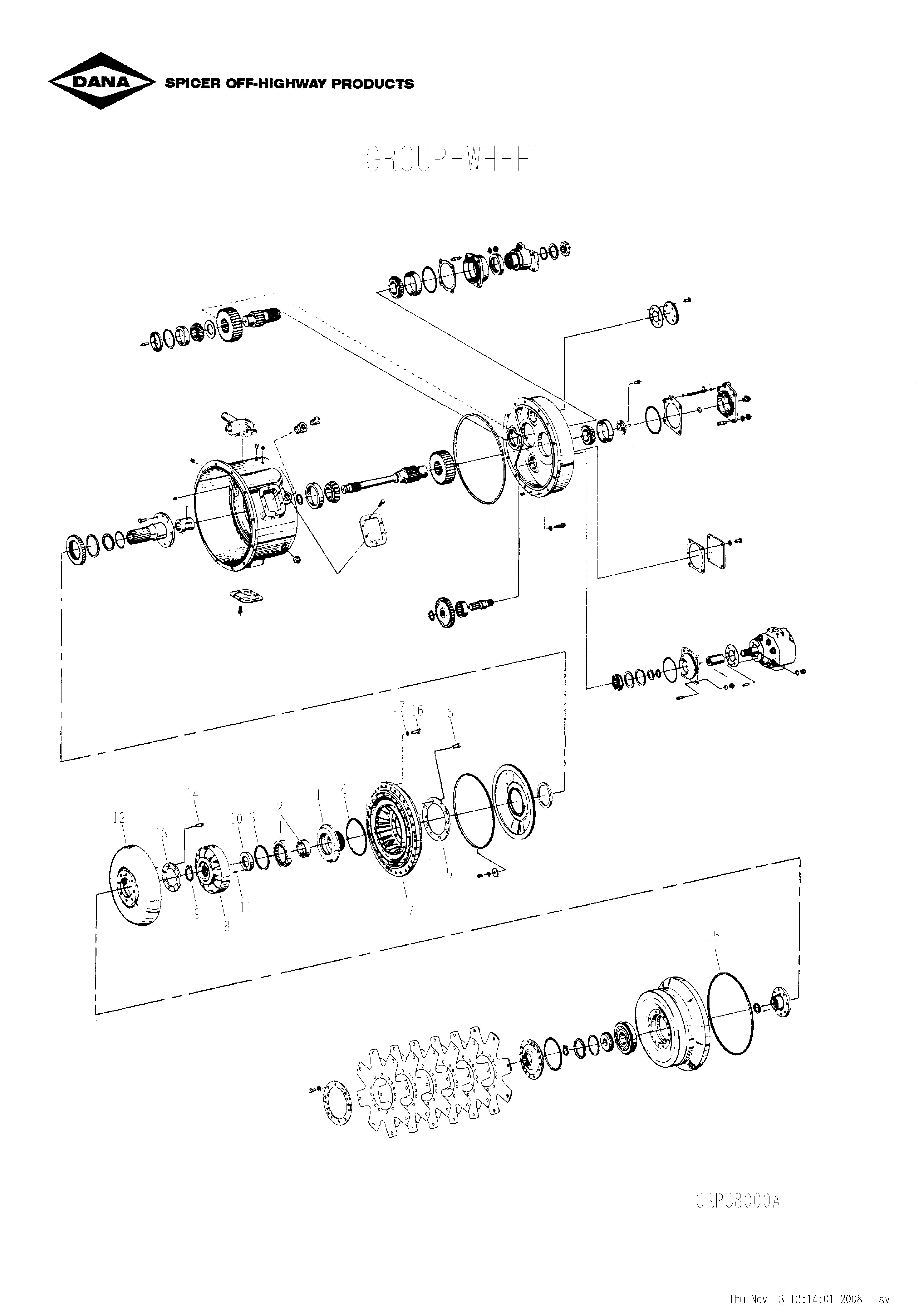drawing for Hyundai Construction Equipment YBAA-01388 - SCREW